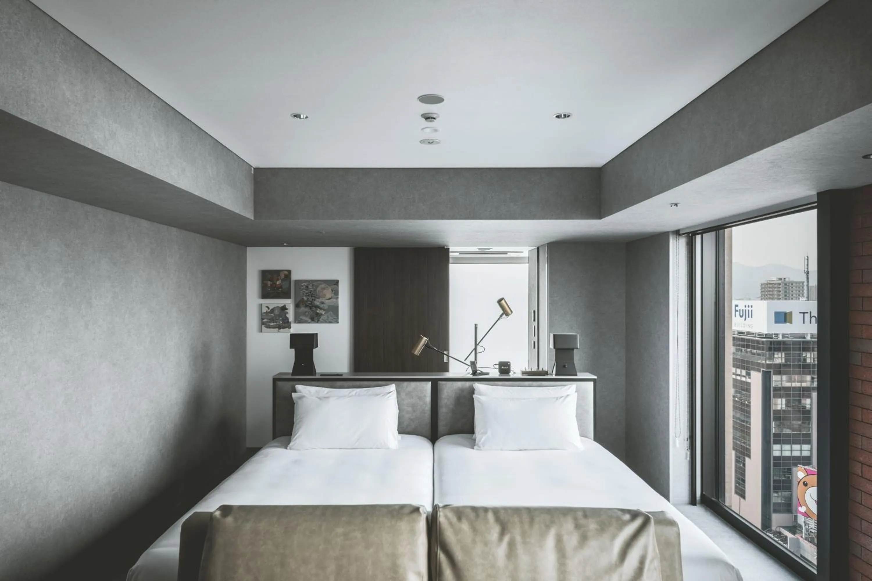 Bed in SAPPORO STREAM HOTEL