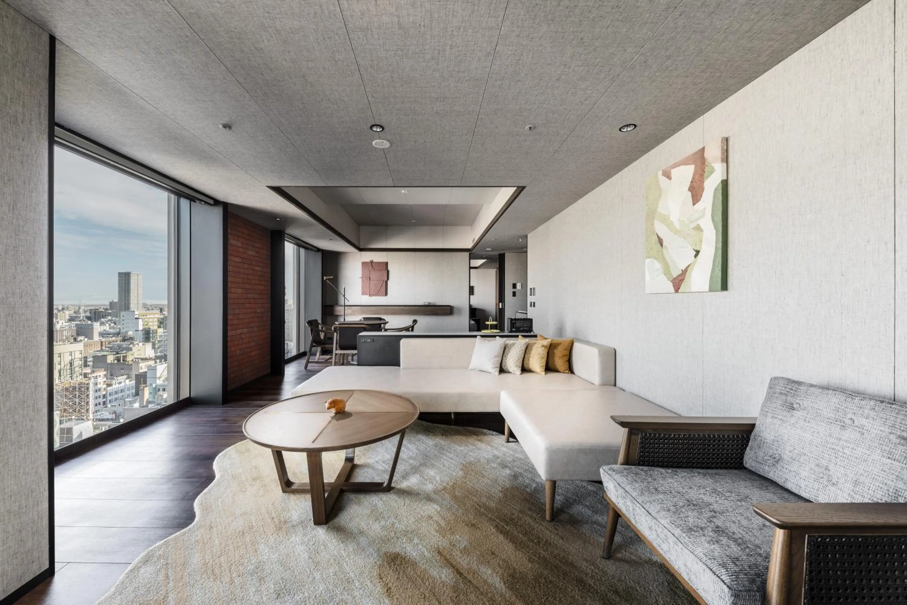 Living room in SAPPORO STREAM HOTEL