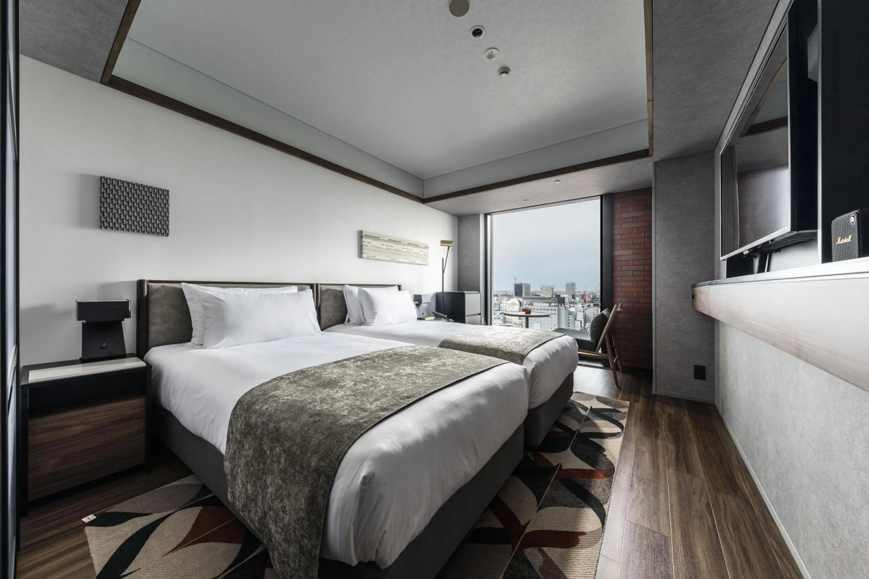 Bed in SAPPORO STREAM HOTEL