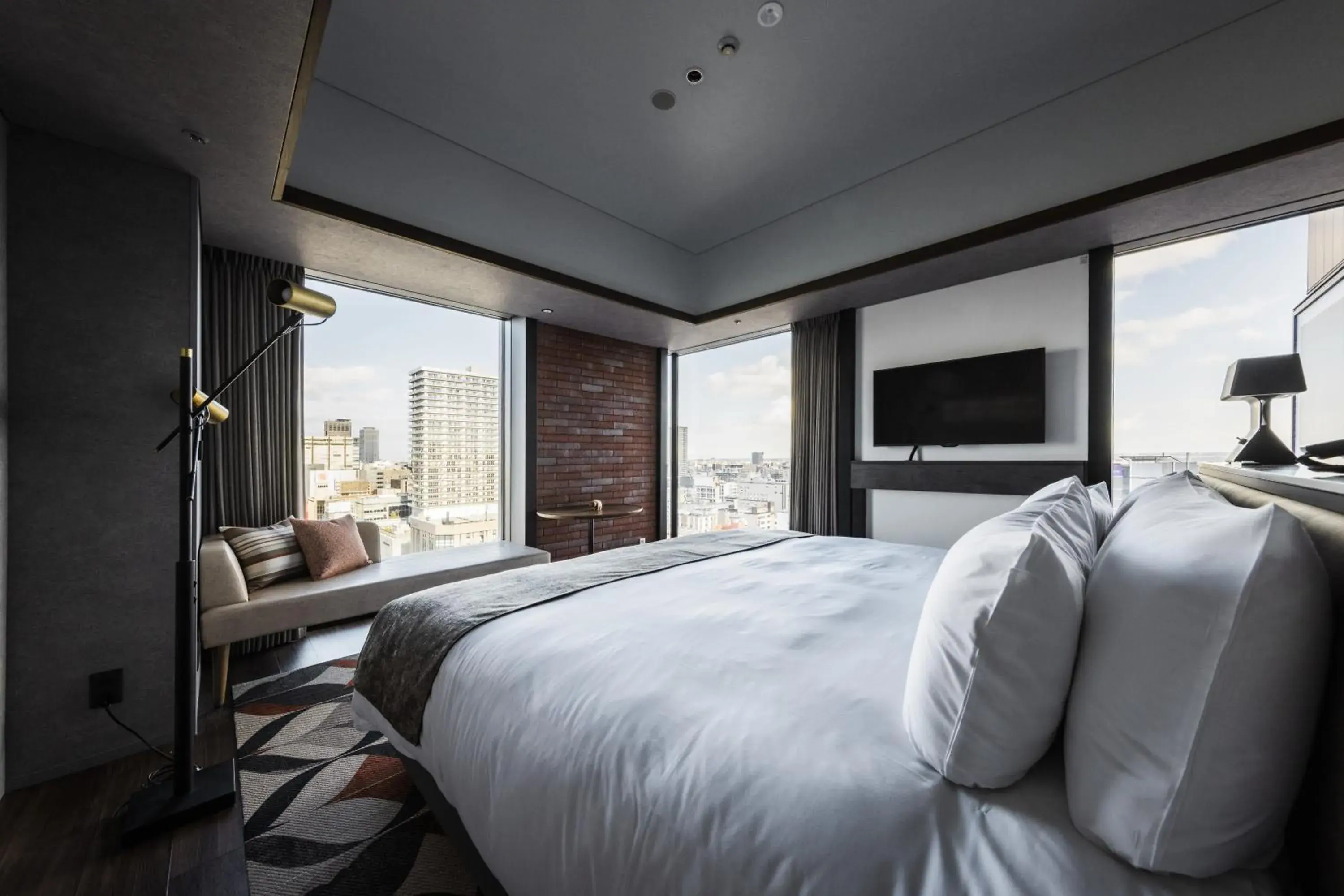 Bed in SAPPORO STREAM HOTEL Bed in SAPPORO STREAM HOTEL