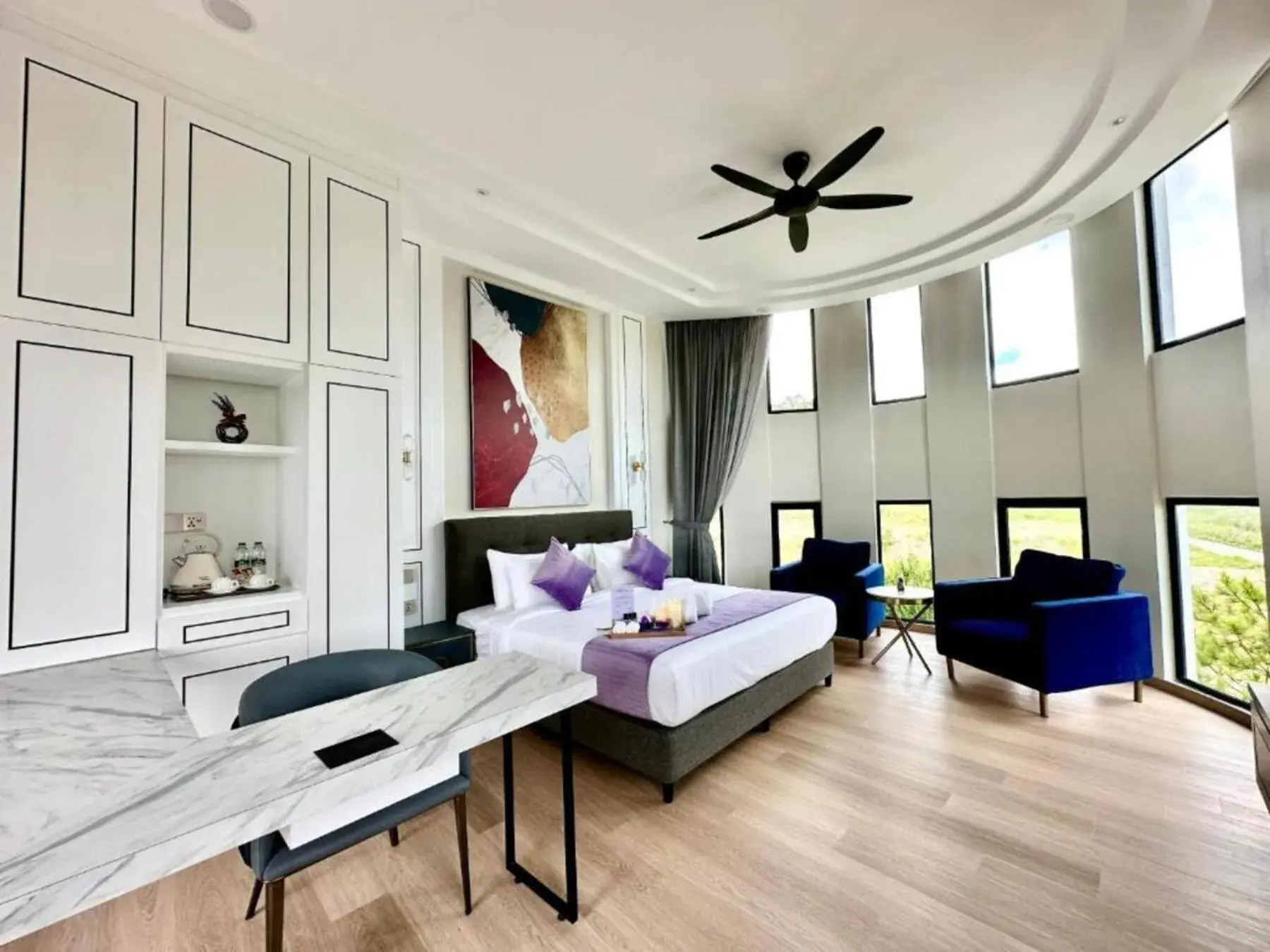 Bedroom in Cameron Lavender Mansion by PLAY Bedroom in Cameron Lavender Mansion by PLAY