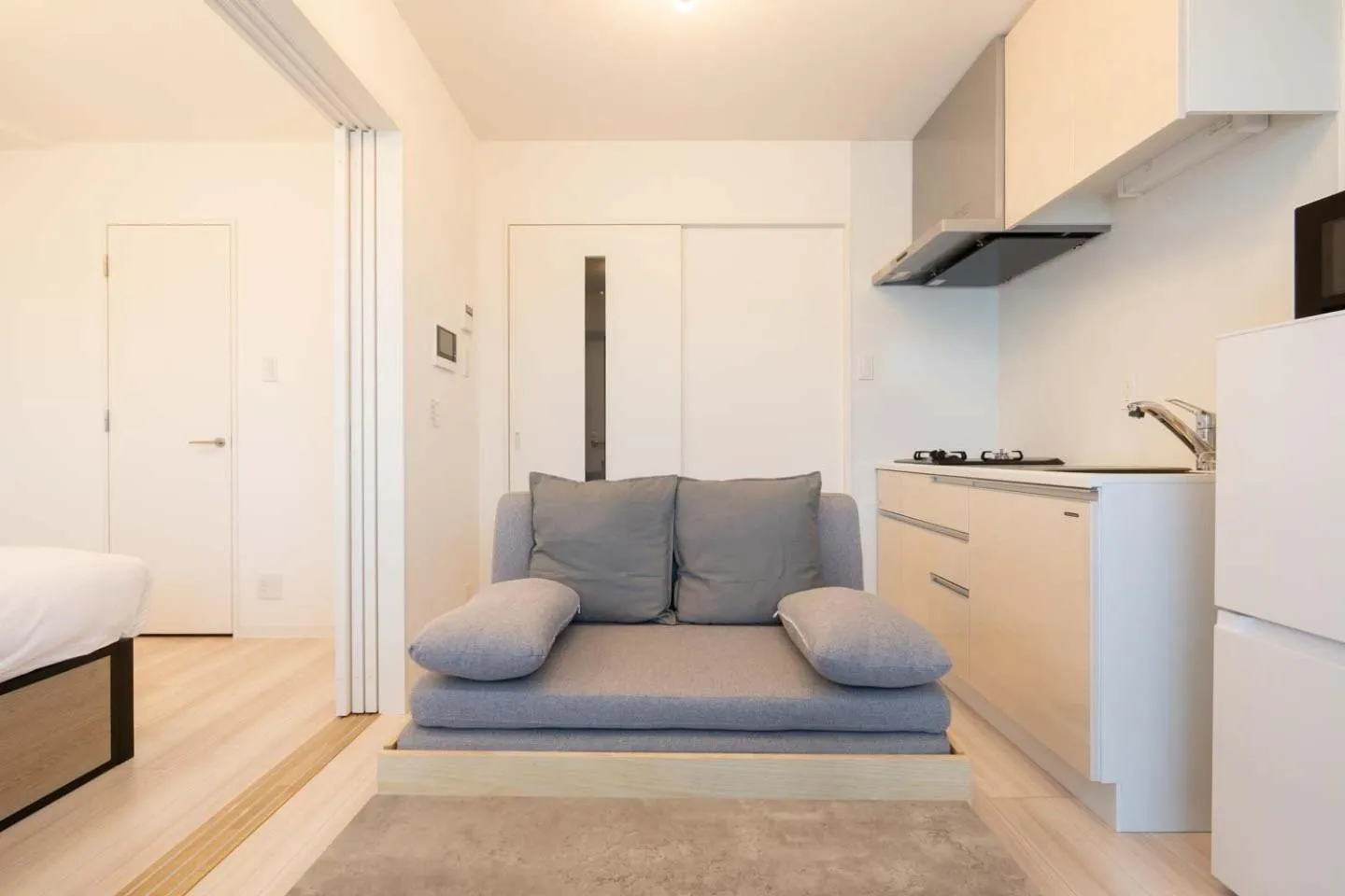 Bed in Sakuramichi Terrace