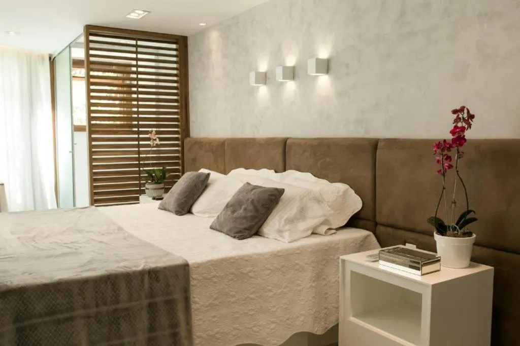 Bed in Veneza Carioca Hotel Bout