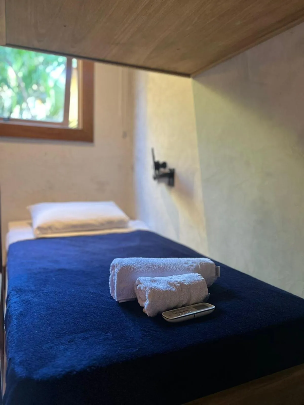 Bed in Veneza Carioca Hotel Bout