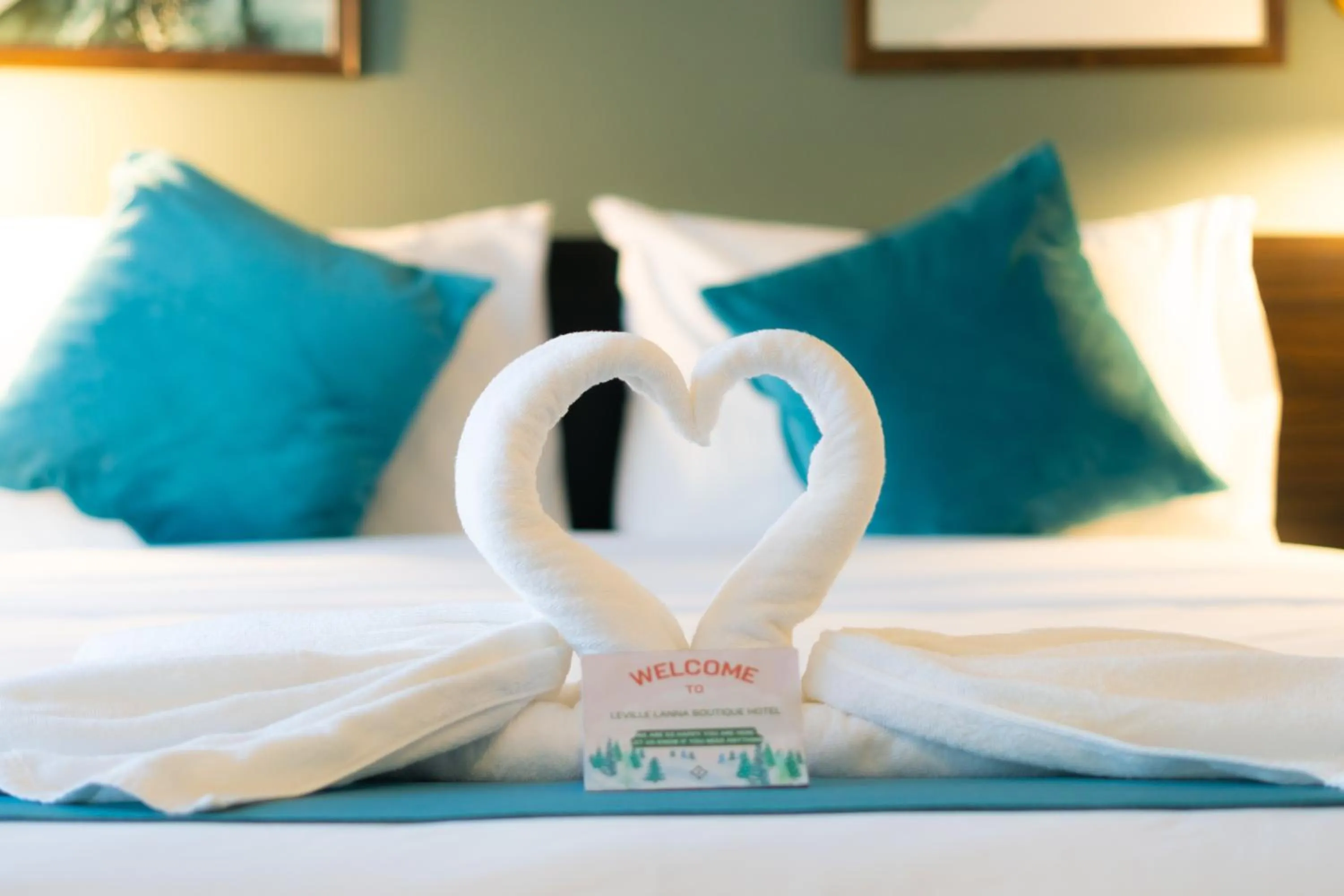 Bed in Le ville lanna Chiang Mai Gate Old Town Hotel