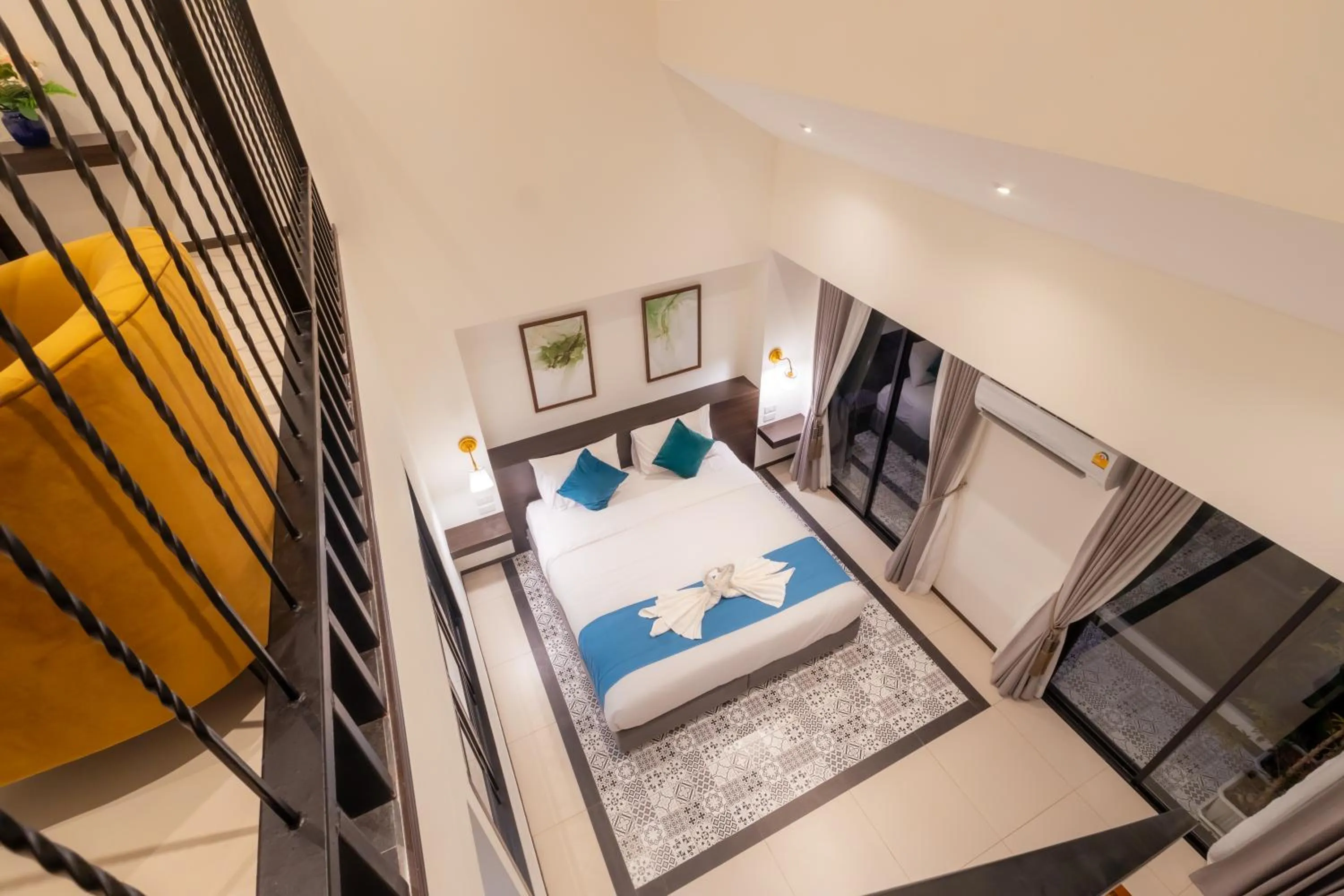 Bed in Le ville lanna Chiang Mai Gate Old Town Hotel