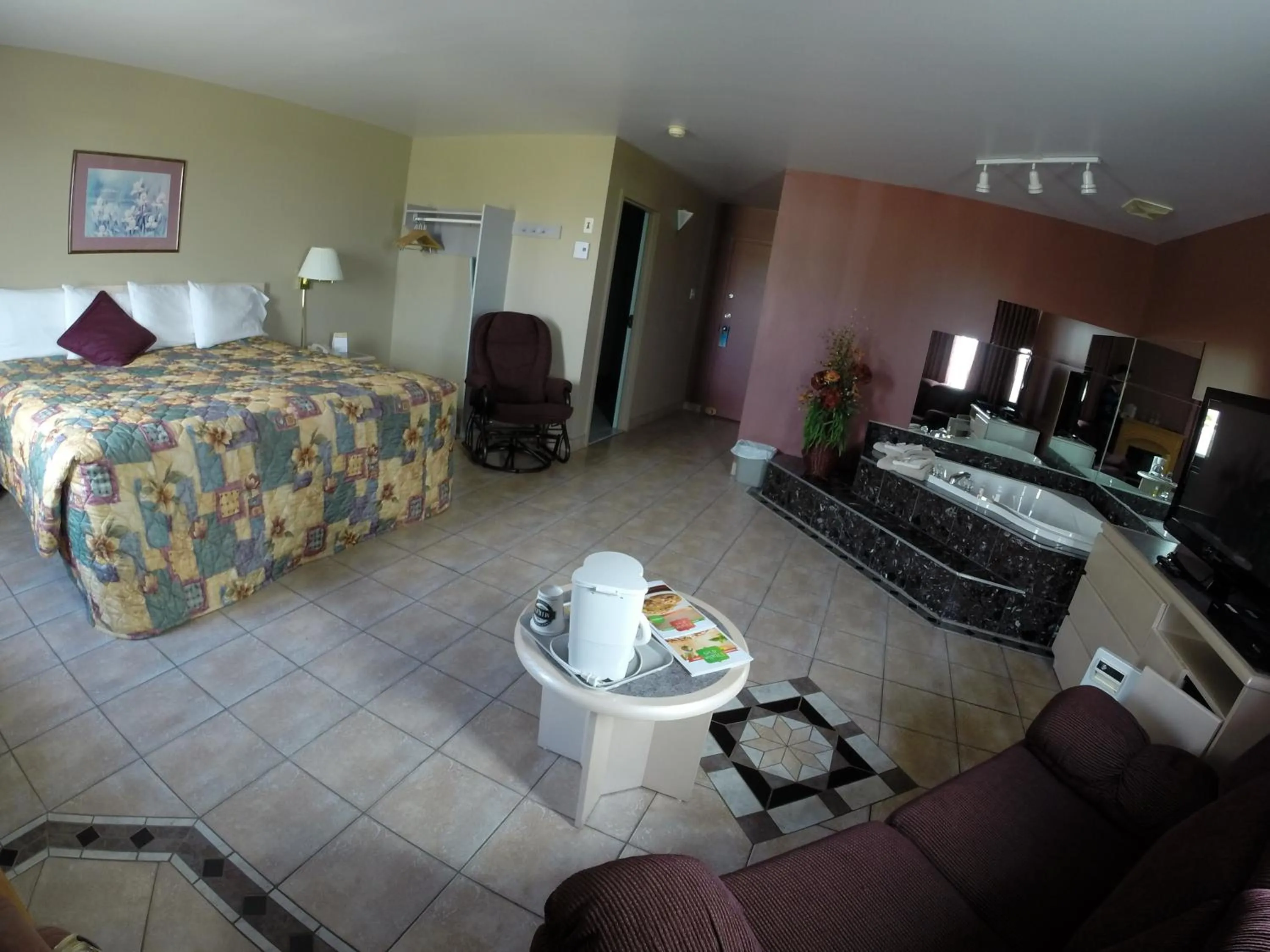 Deluxe Room in Motel Le Pocatois