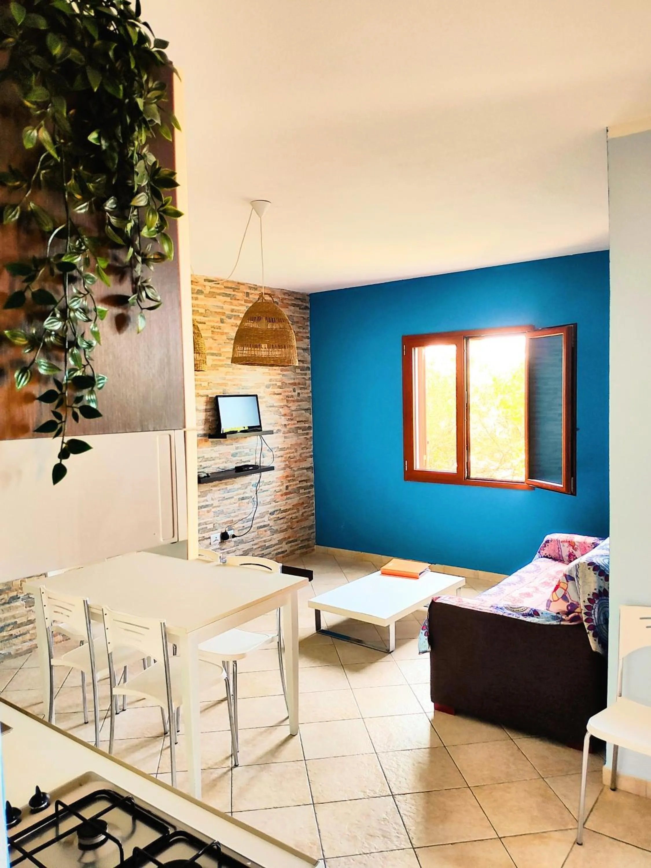 Seating area in Residenze L'Isola Surf House