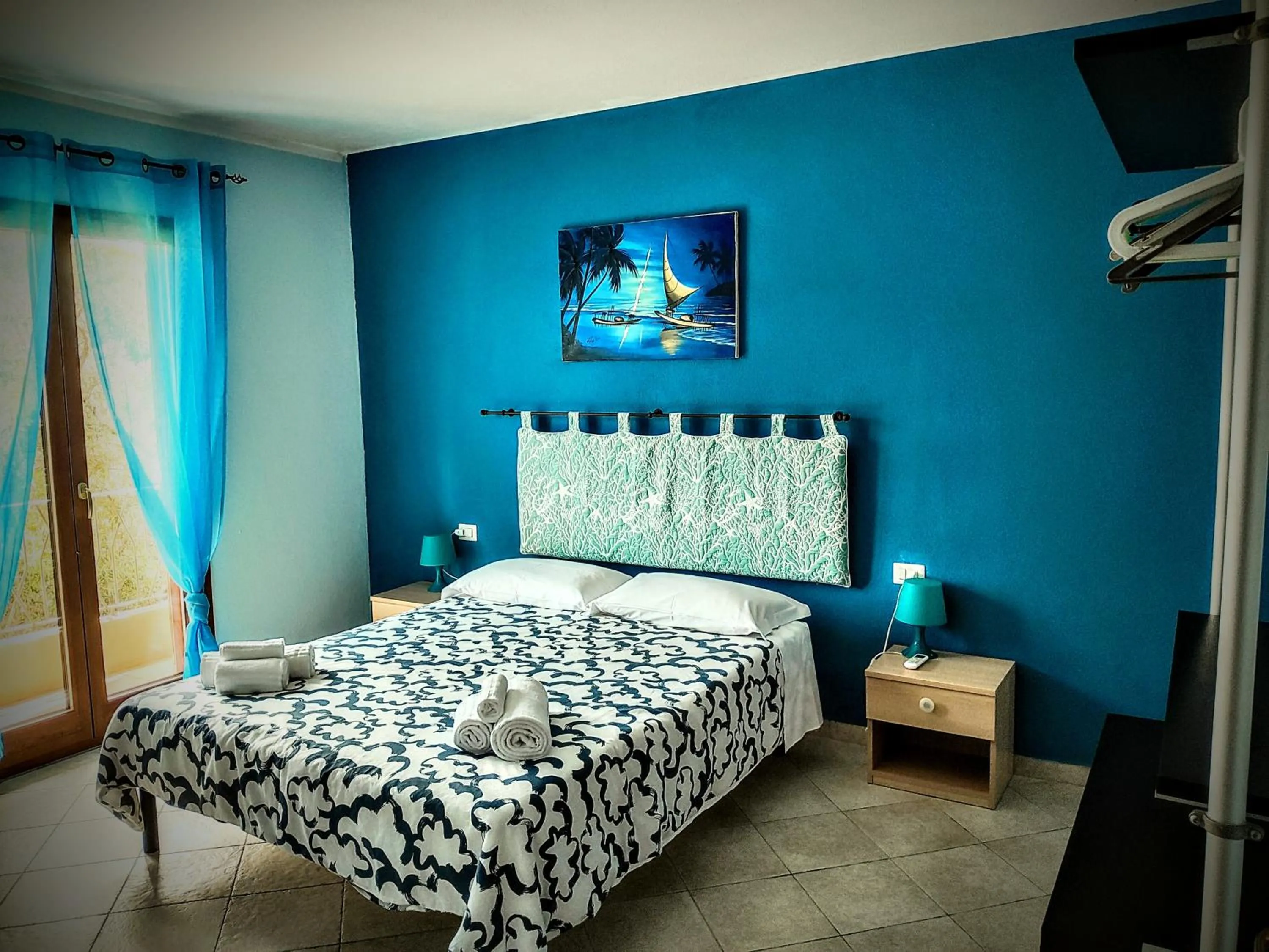 Bedroom, Bed in Residenze L'Isola Surf House