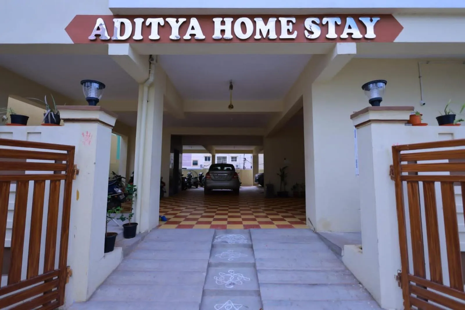 Property building in Aditya Homestay