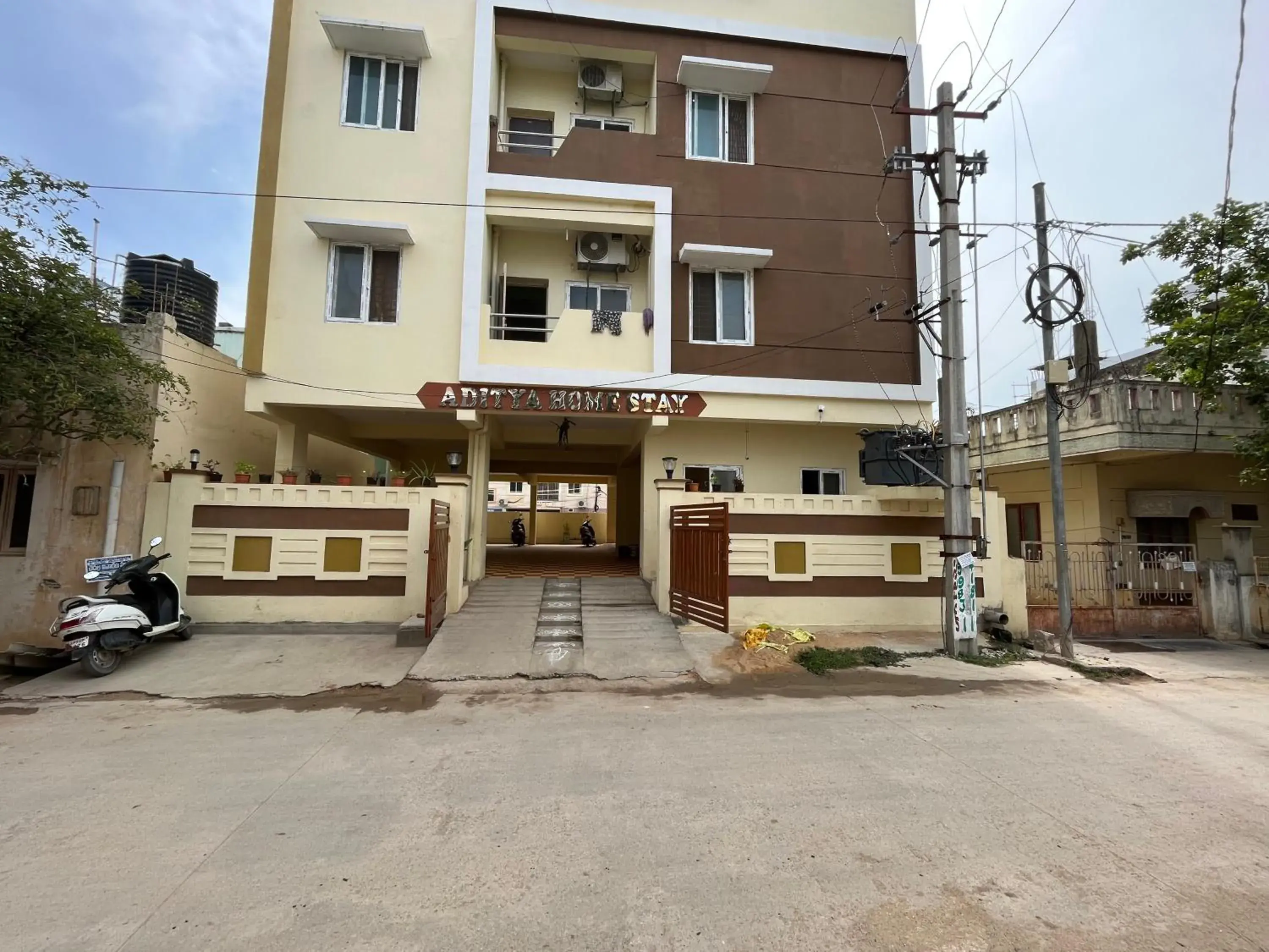 Street view in Aditya Homestay Street view in Aditya Homestay