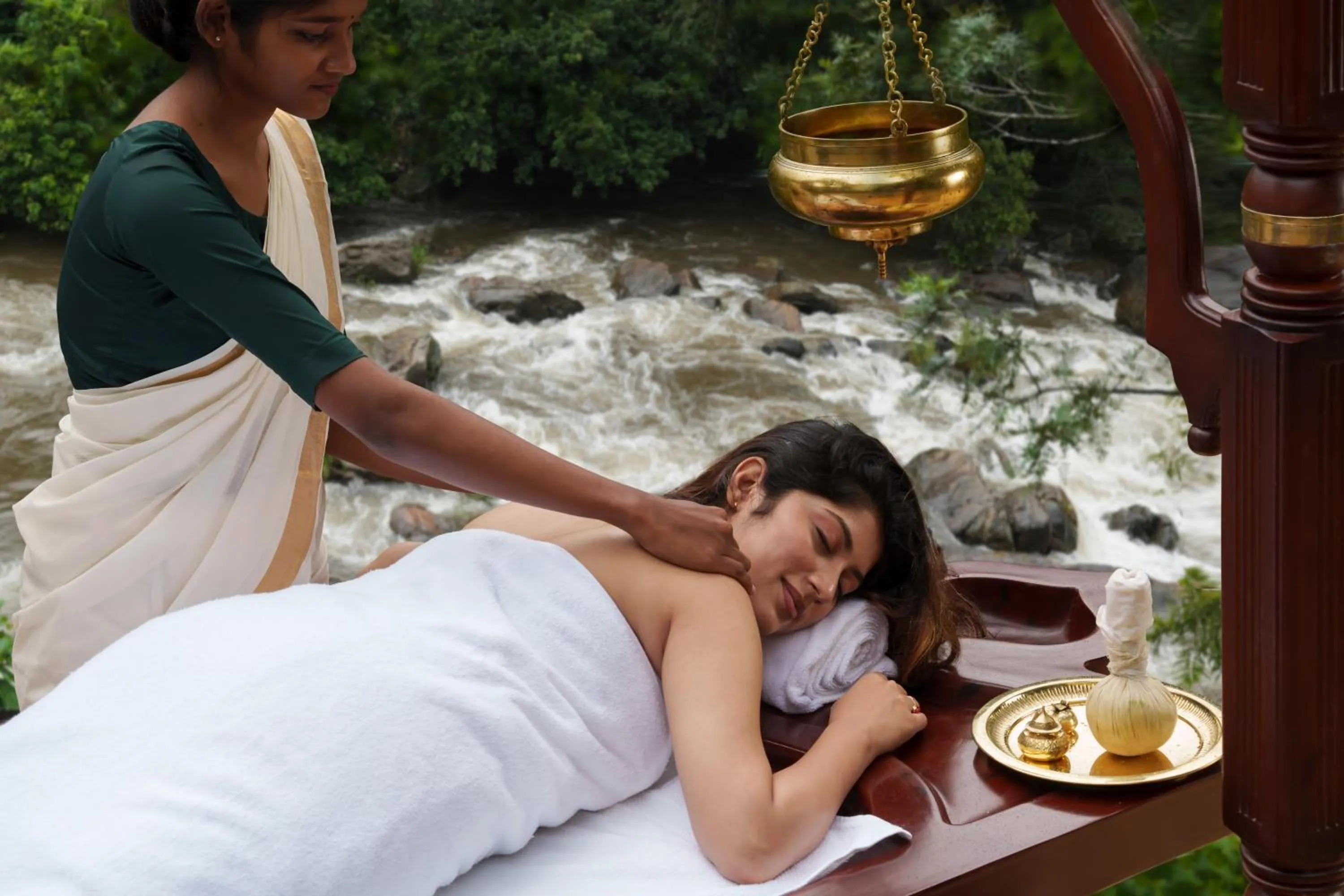 Natural landscape in Eden Woods Resorts and Spa