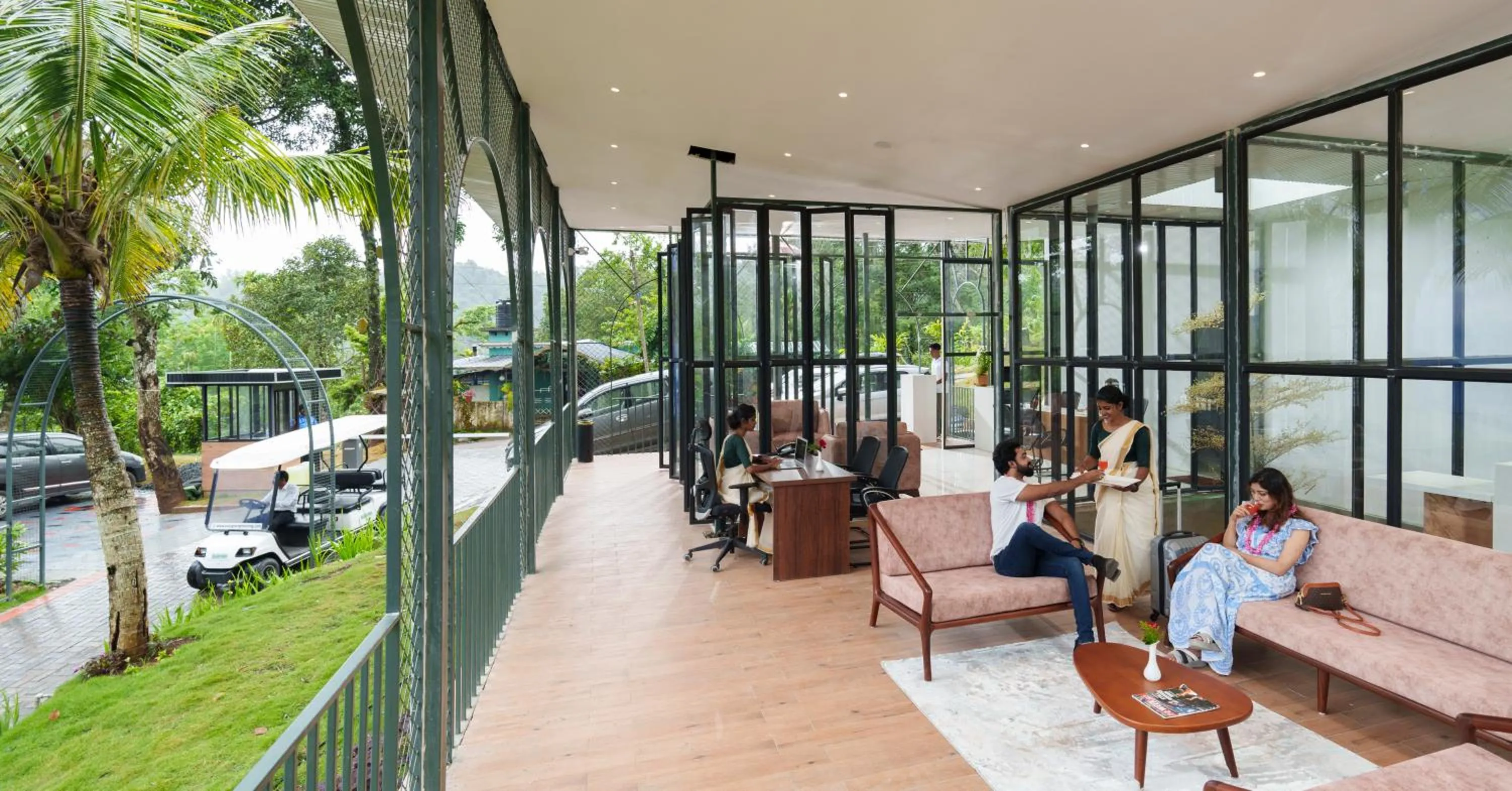 Property building in Eden Woods Resorts and Spa