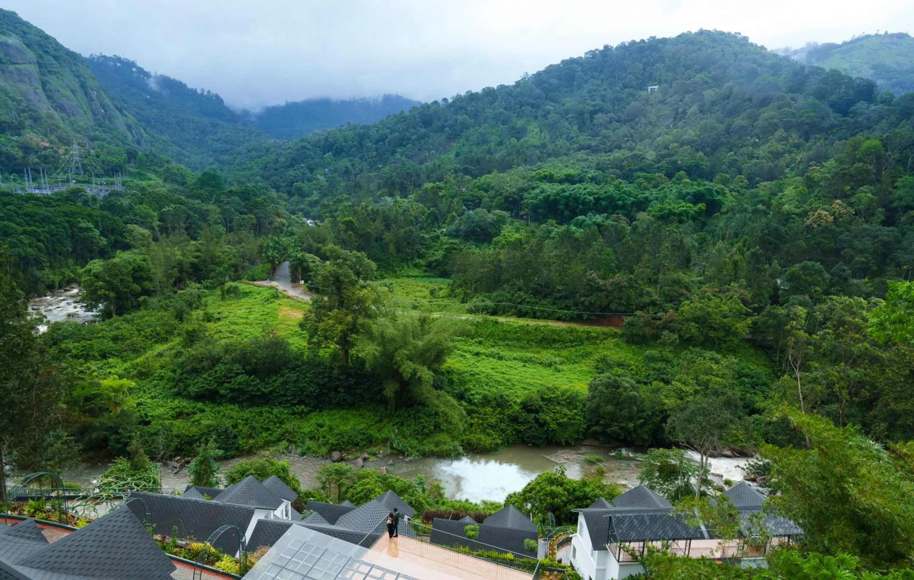Natural landscape in Eden Woods Resorts and Spa