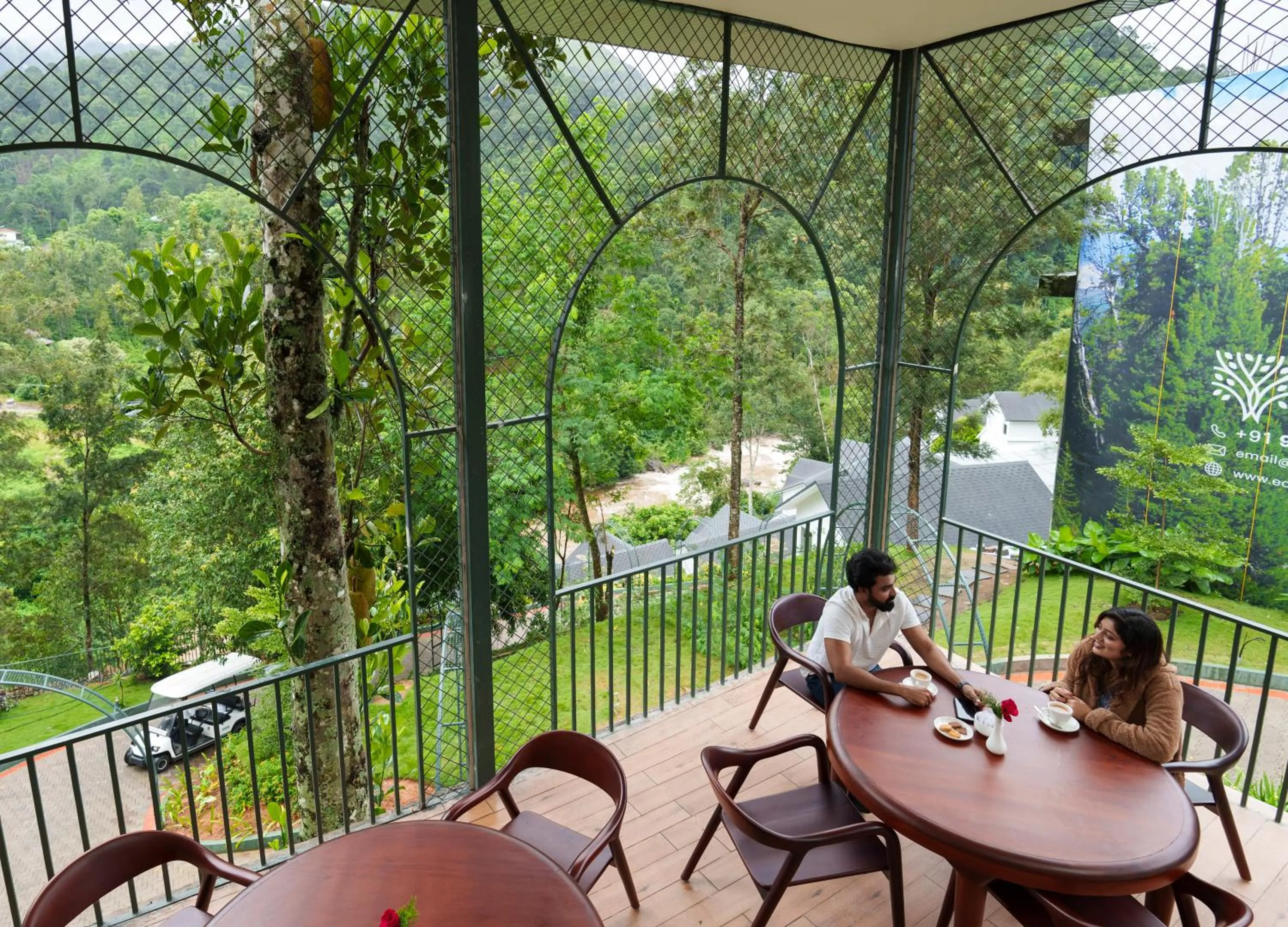 Patio in Eden Woods Resorts and Spa