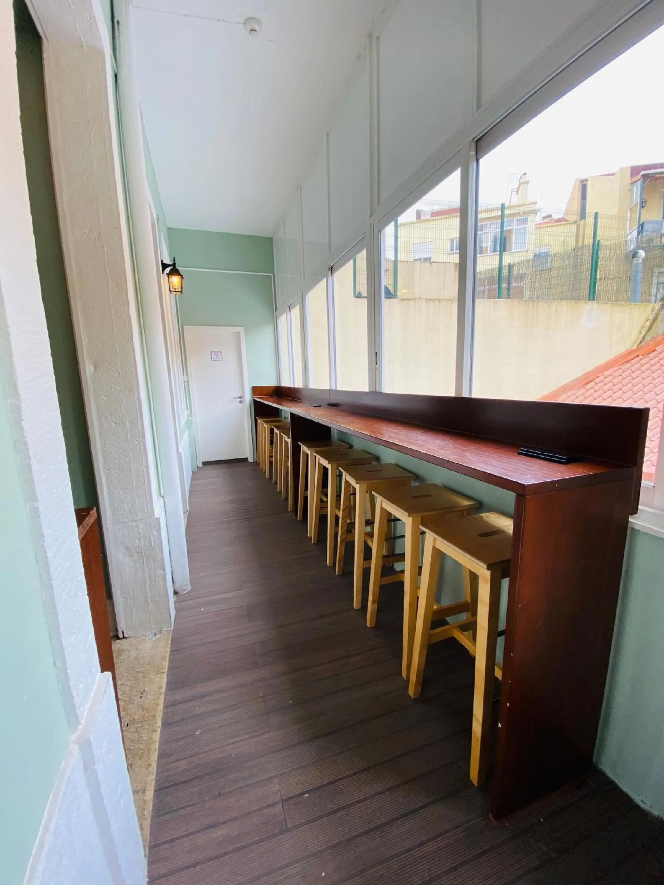 Dining area in Green Heart Hostel