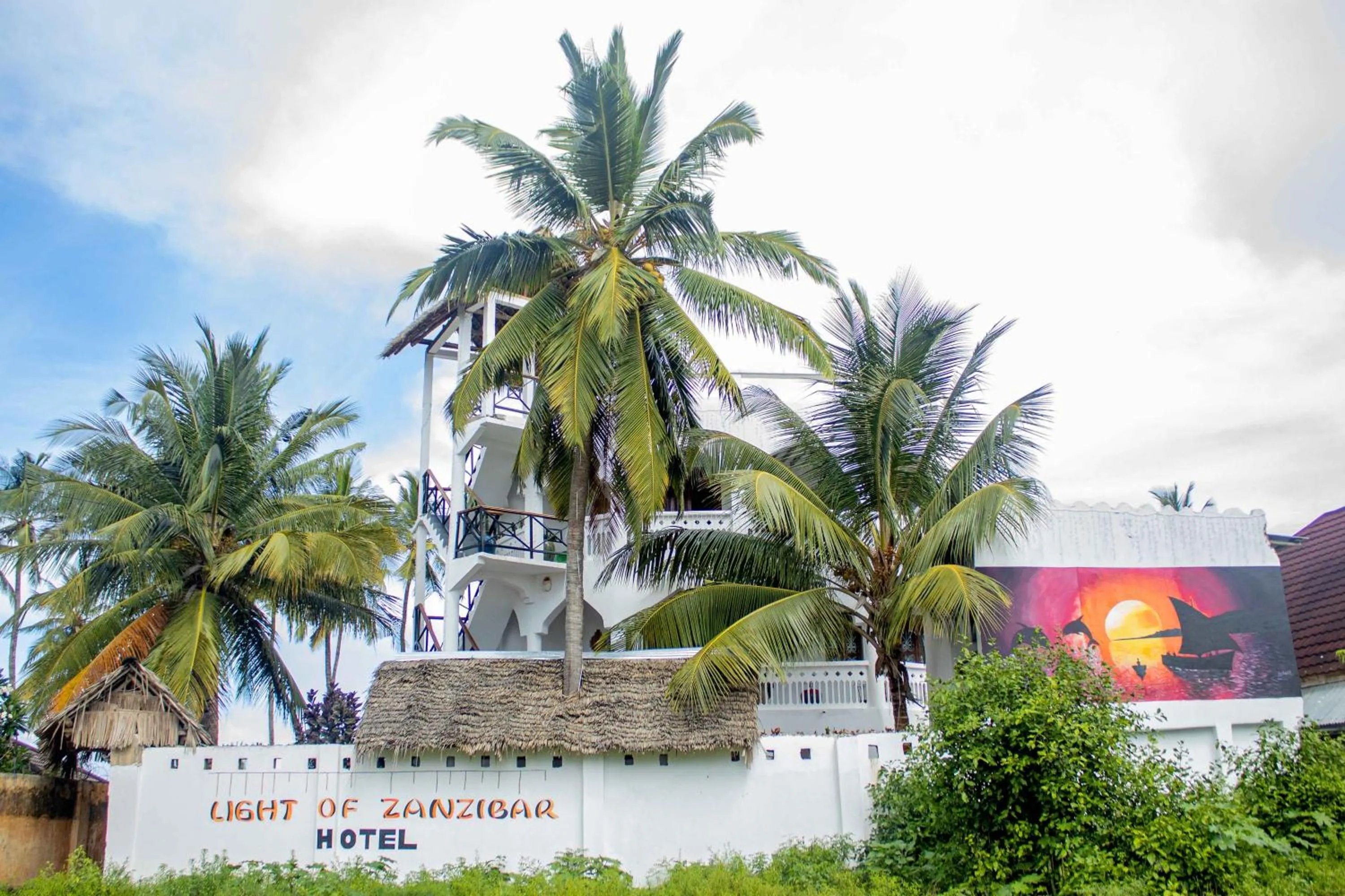 Property building in Light of Zanzibar Hotel