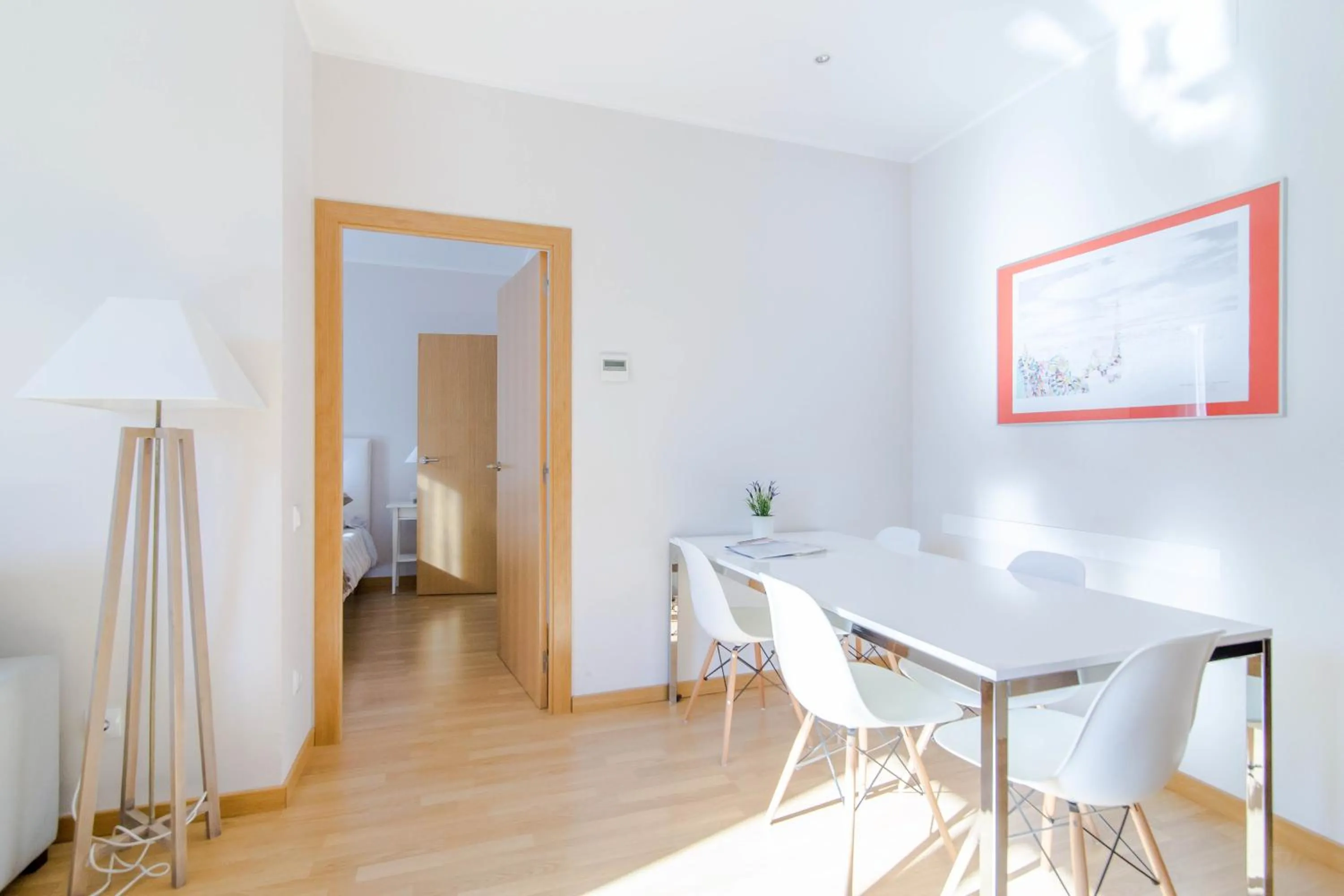 Dining area in Pelayo Deluxe Apartments