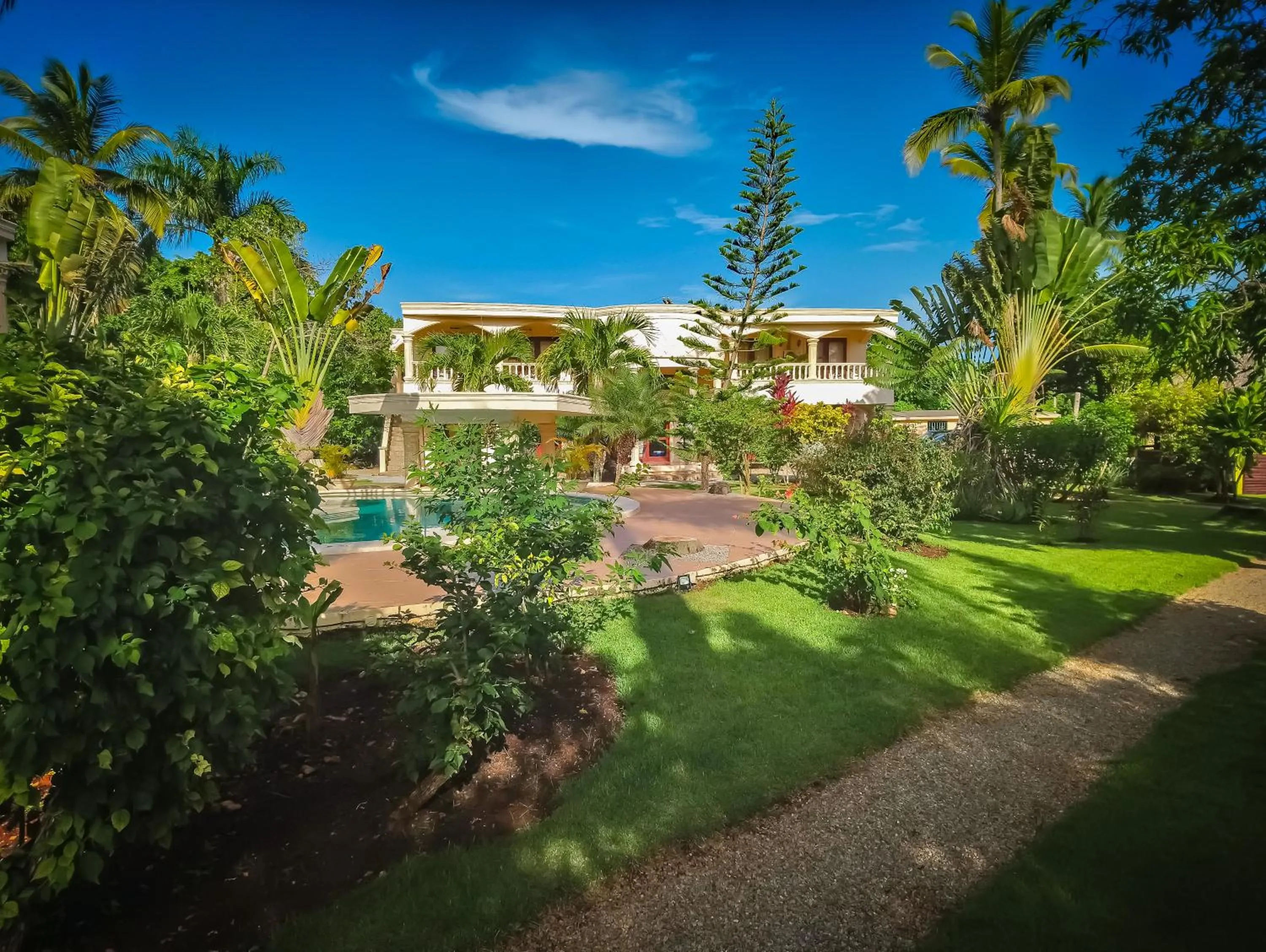 Swimming pool in Villa La Plantacion