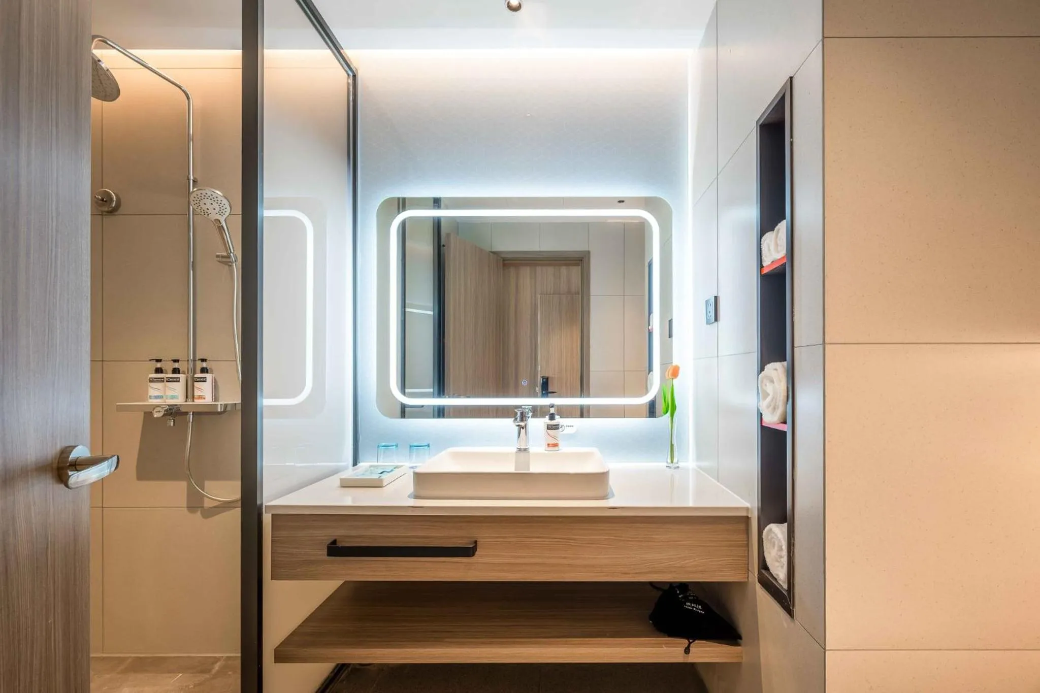 Bathroom in Holiday Inn Express Hangzhou Airport by IHG