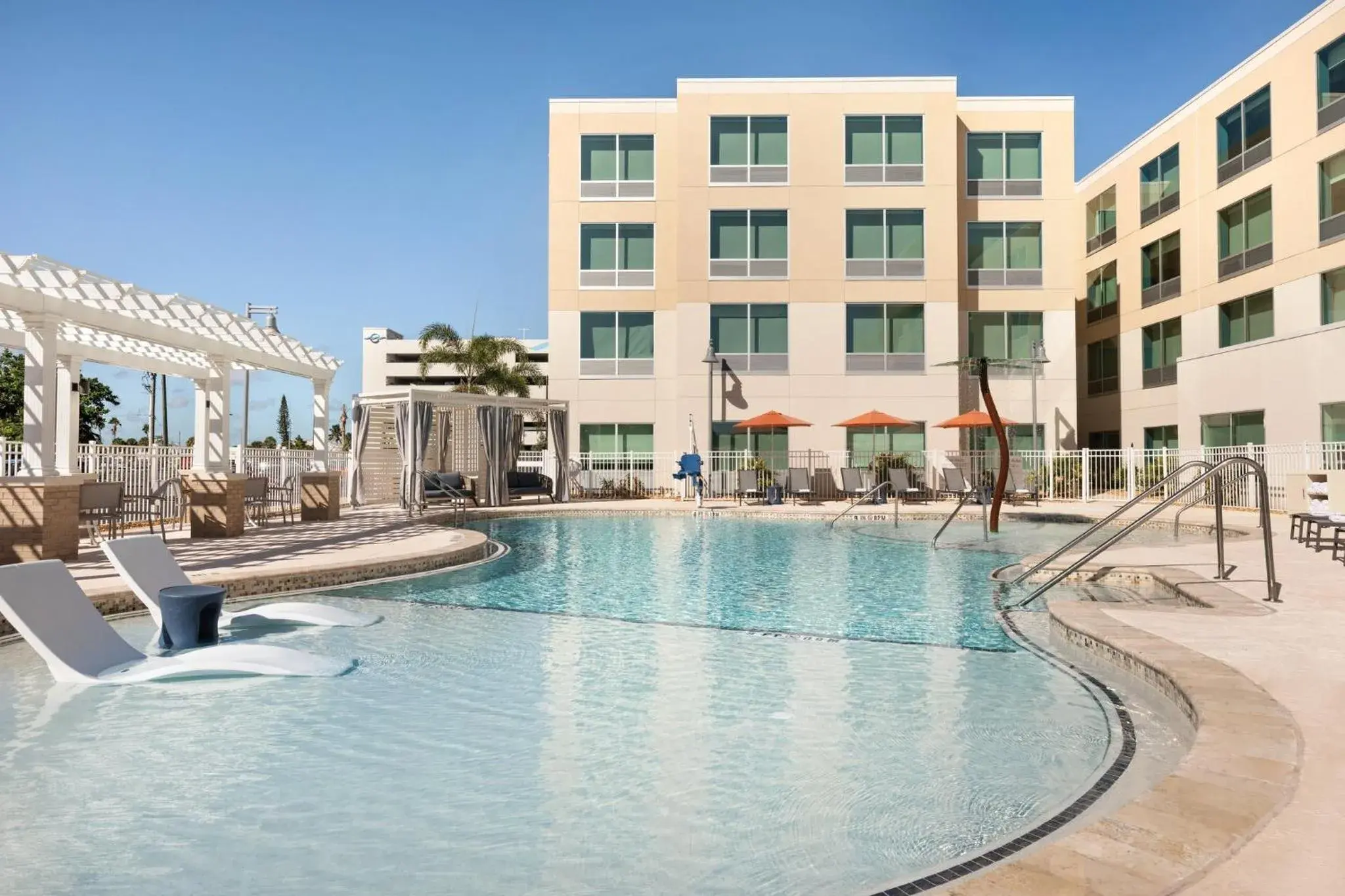 Swimming Pool in Holiday Inn Express Cape Canaveral, an IHG Hotel