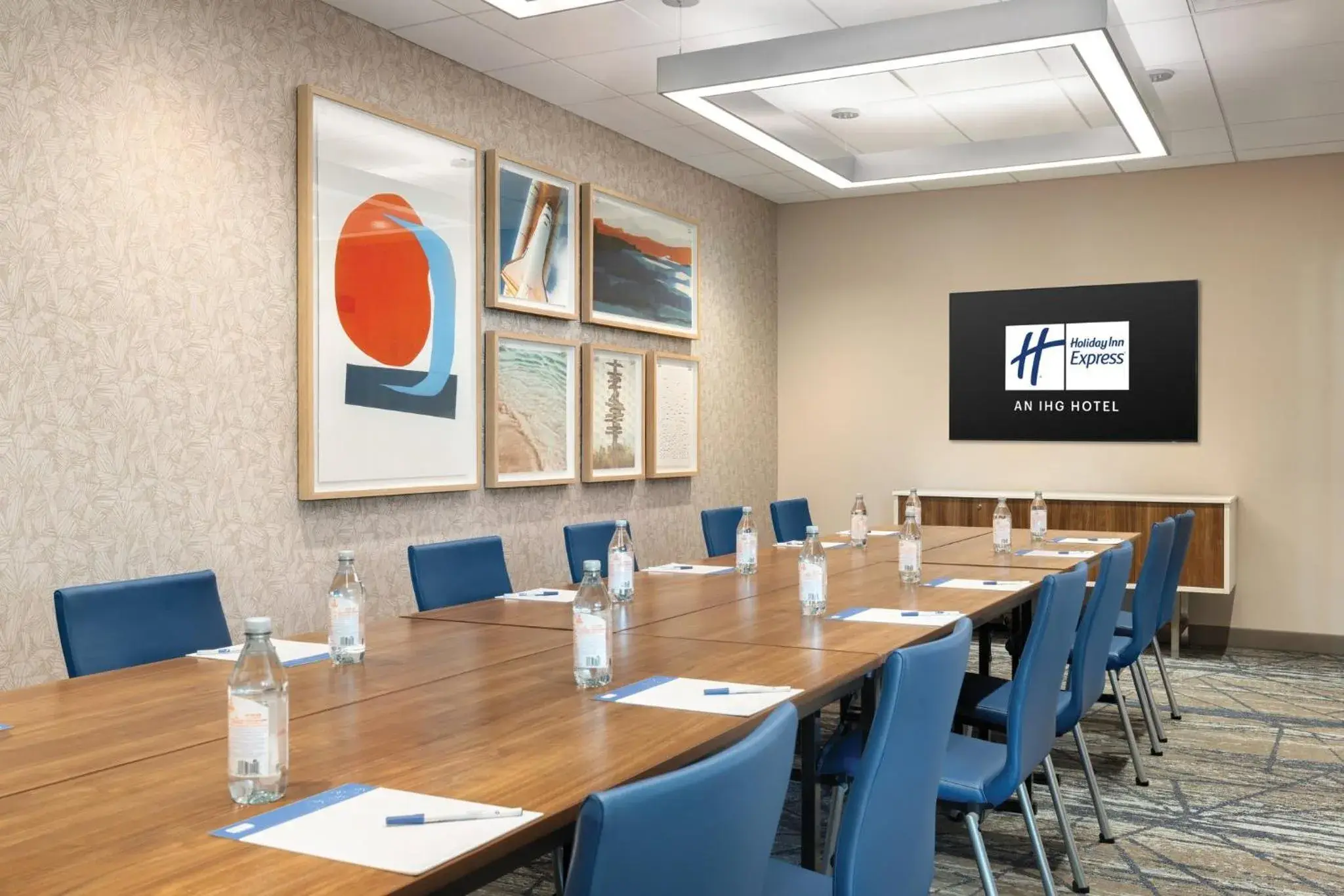 Meeting/conference room in Holiday Inn Express Cape Canaveral, an IHG Hotel