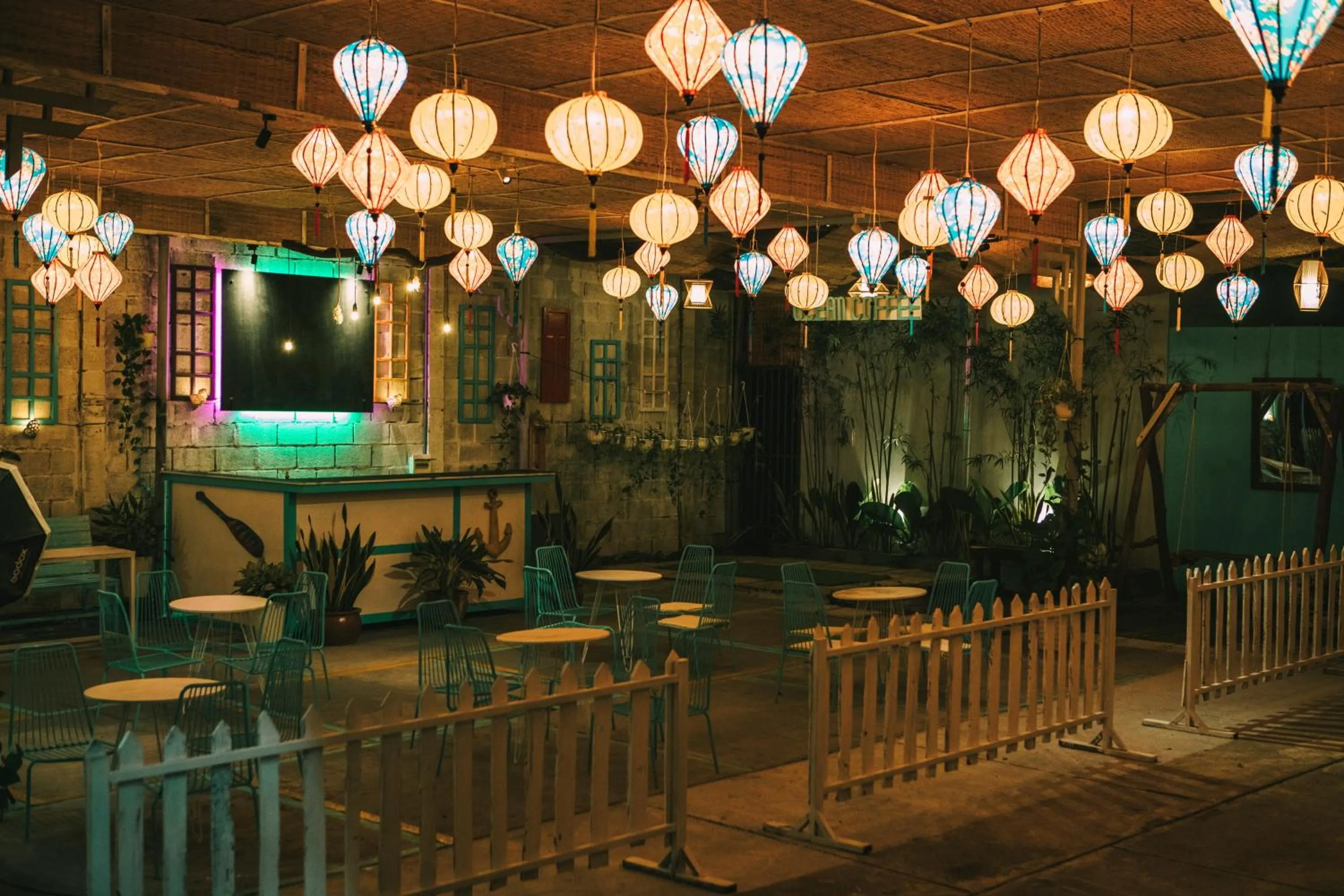 Seating area in Đại Dương La Gi Homestay & Coffee