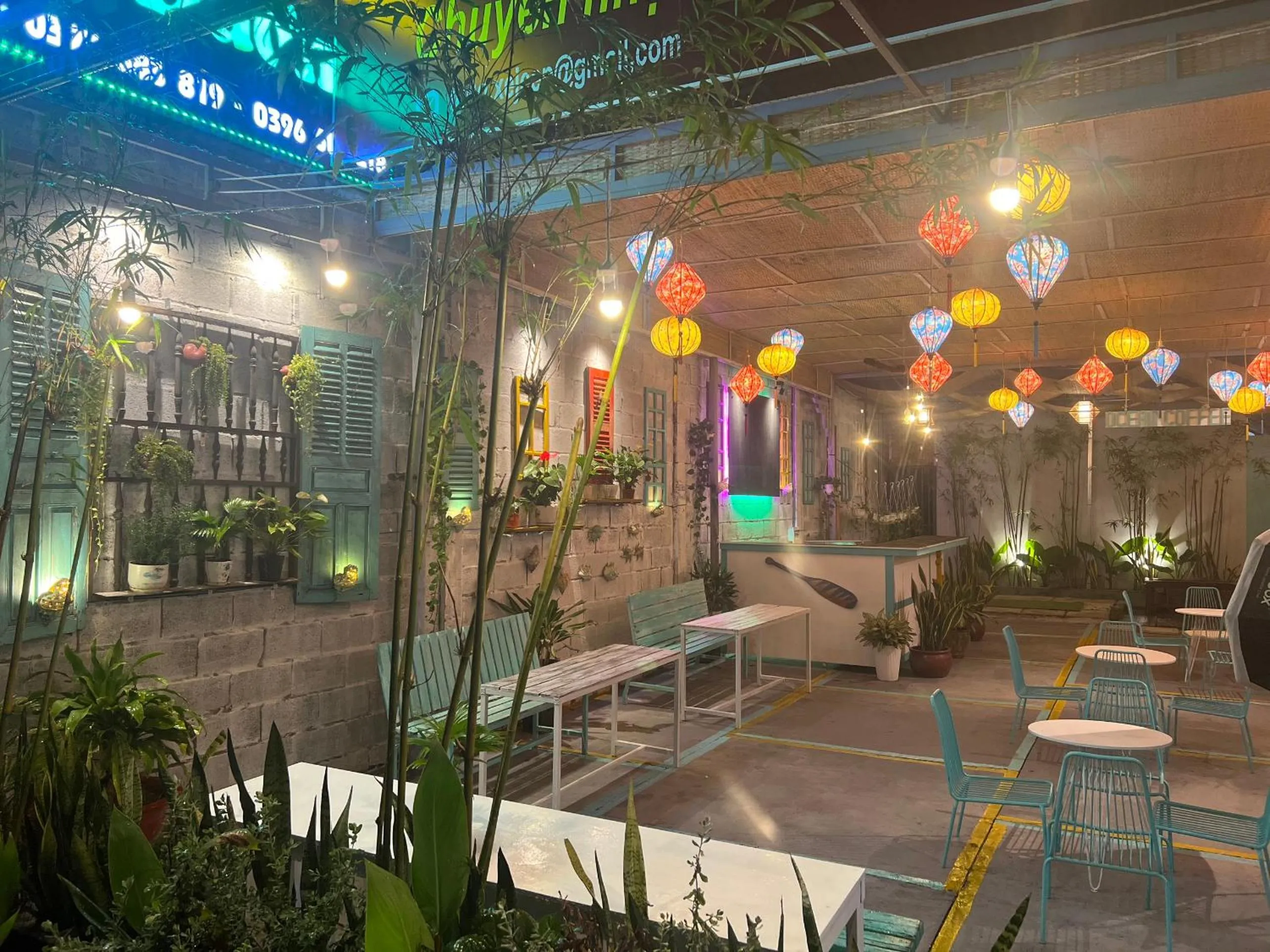Garden view in Đại Dương La Gi Homestay & Coffee