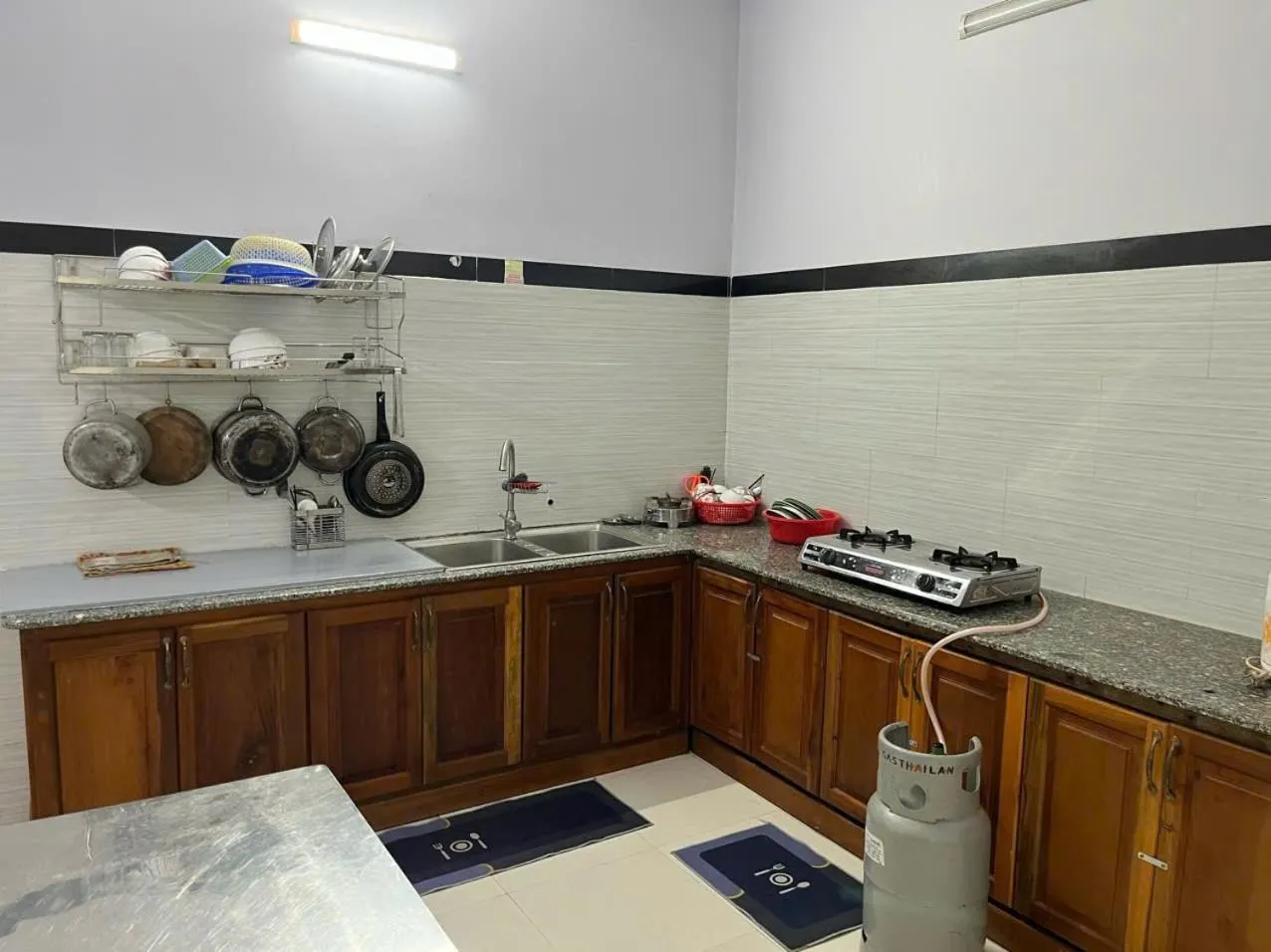 Kitchen or kitchenette in Đại Dương La Gi Homestay & Coffee