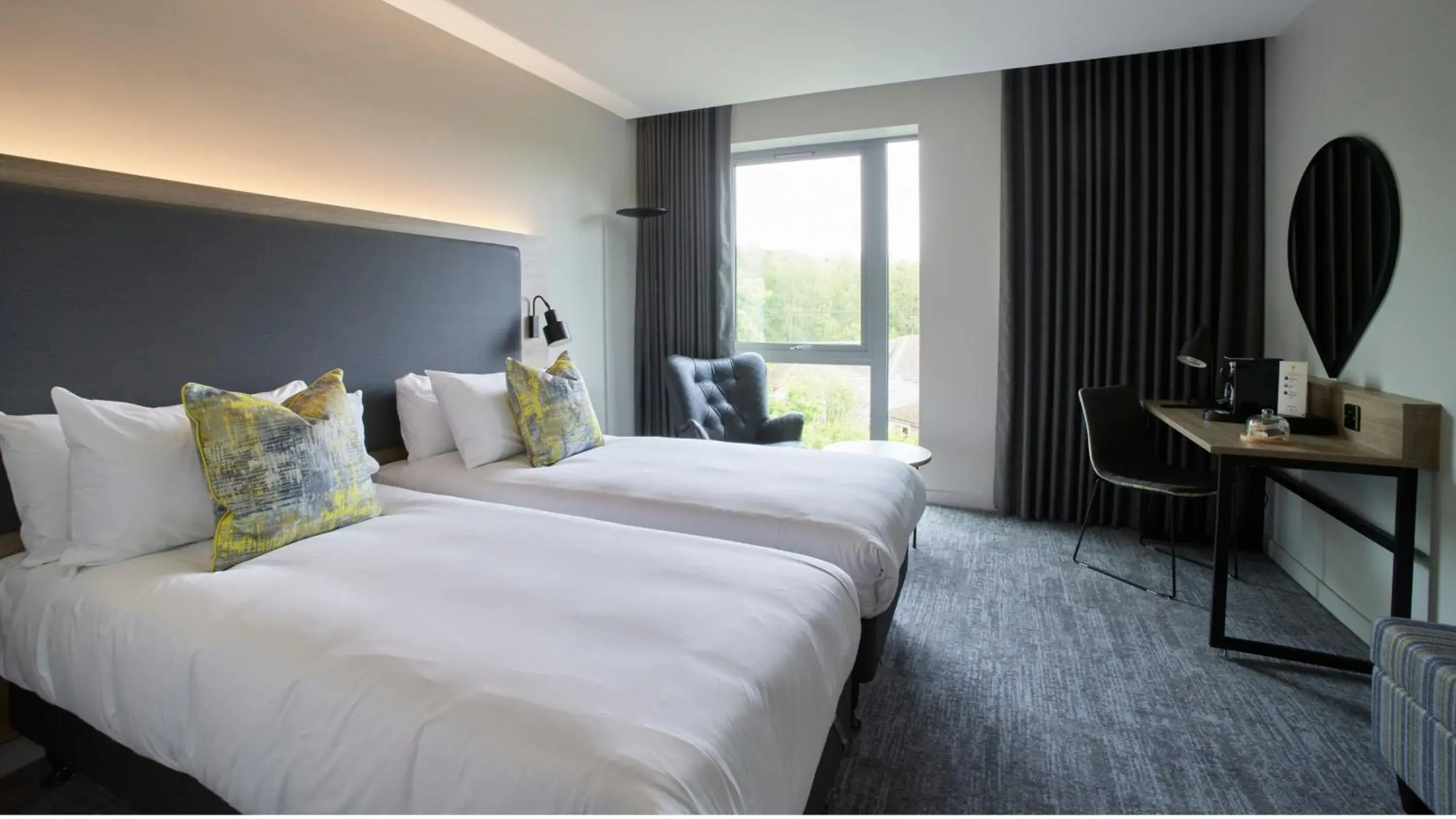 Twin Room in Tŷ Newport Twin Room in Tŷ Newport