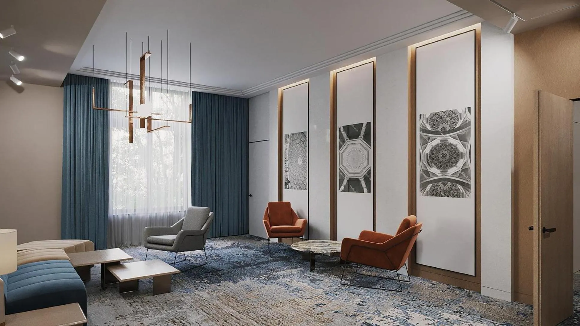 Meeting/conference room in Crowne Plaza Tashkent, an IHG Hotel