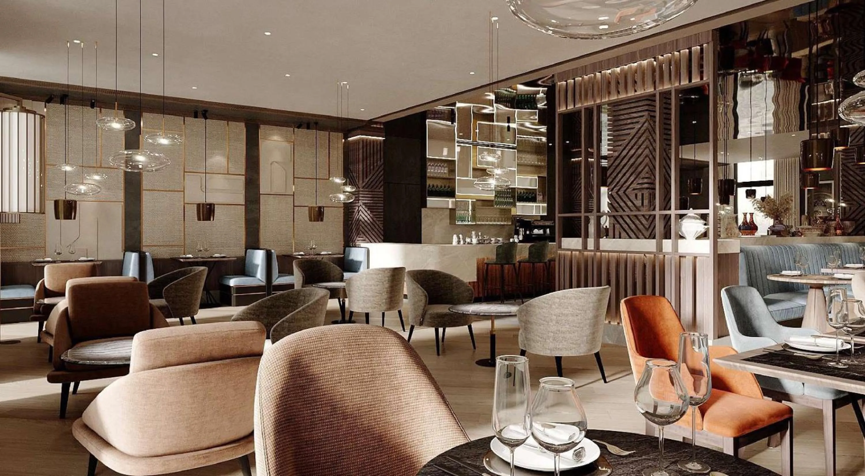 Lounge or bar in Crowne Plaza Tashkent, an IHG Hotel