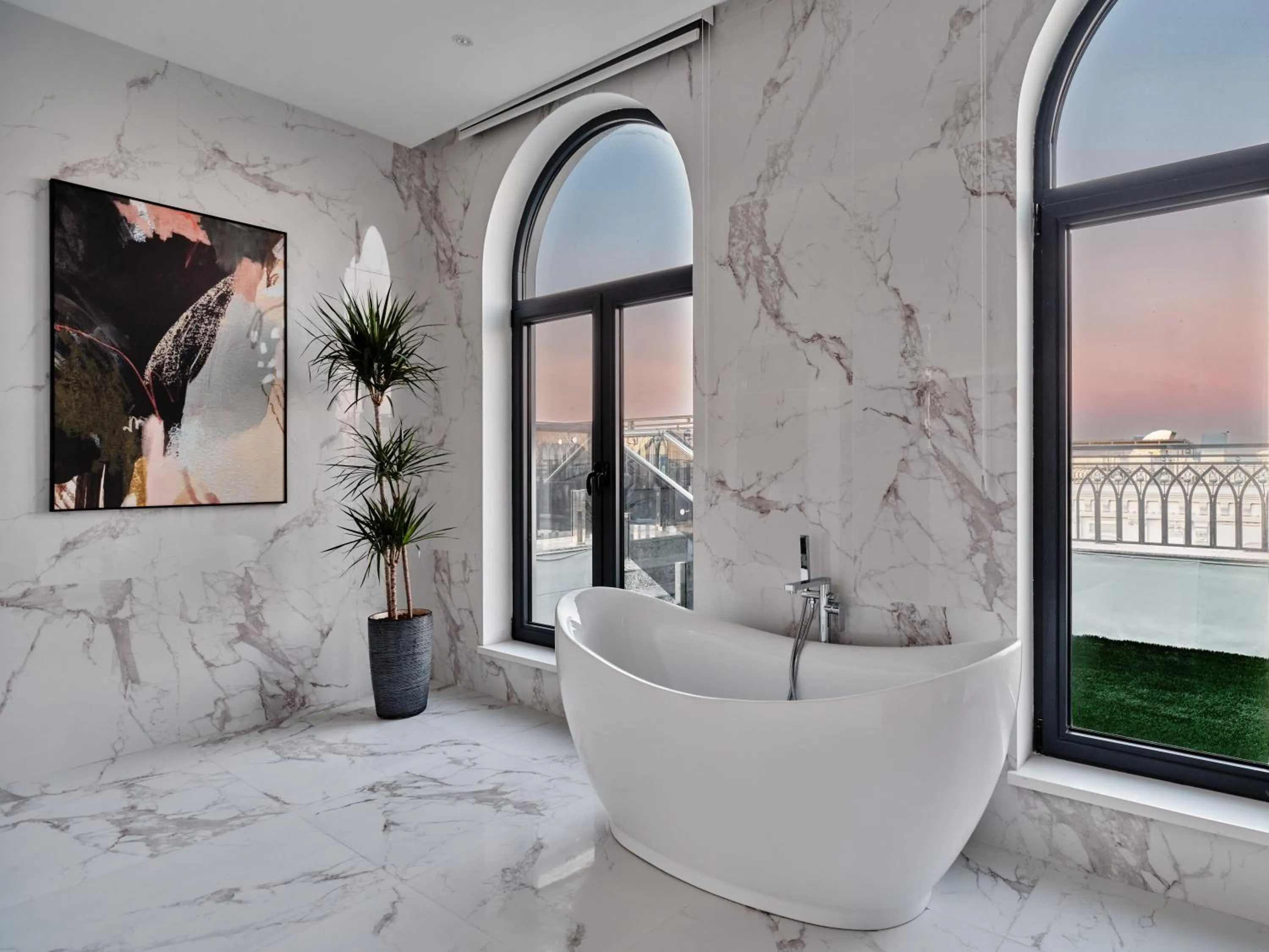 Bathroom in Crowne Plaza Tashkent, an IHG Hotel