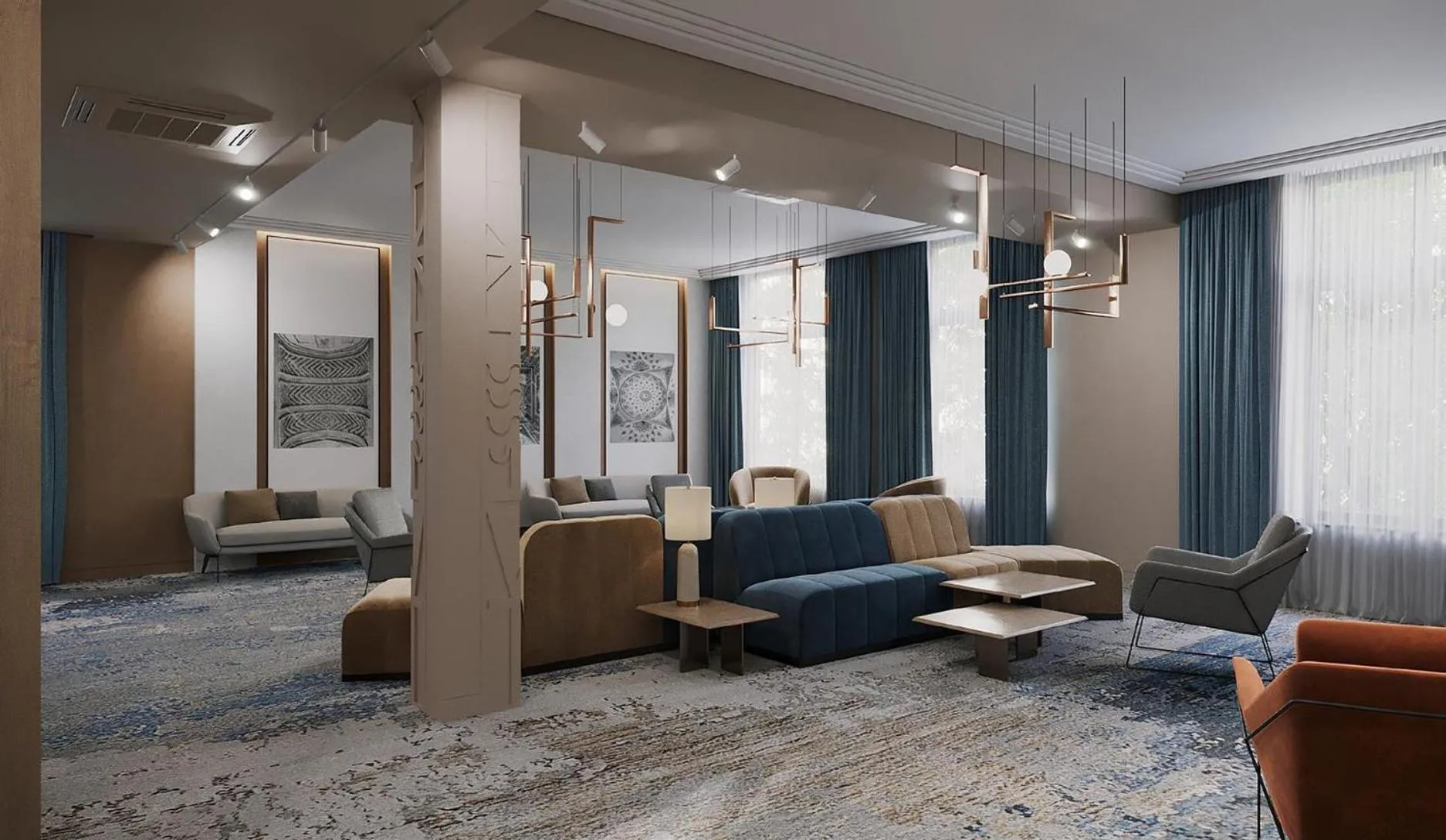 Meeting/conference room in Crowne Plaza Tashkent, an IHG Hotel