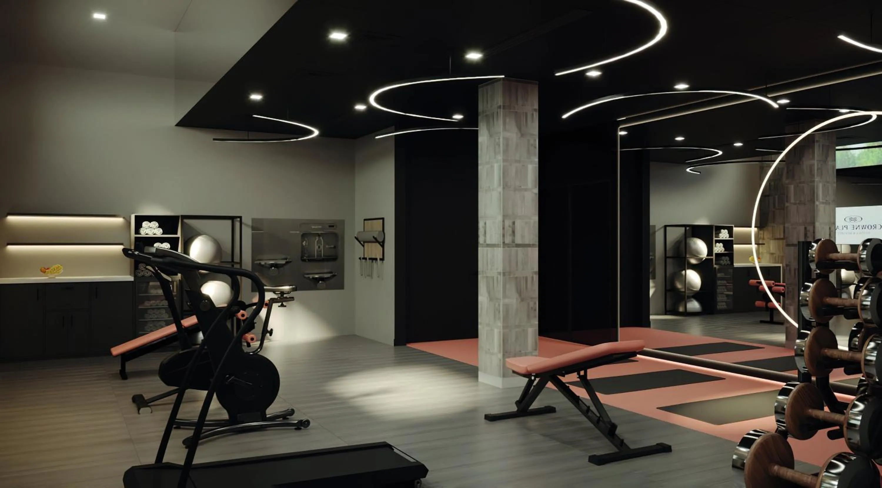 Fitness centre/facilities in Crowne Plaza Tashkent, an IHG Hotel