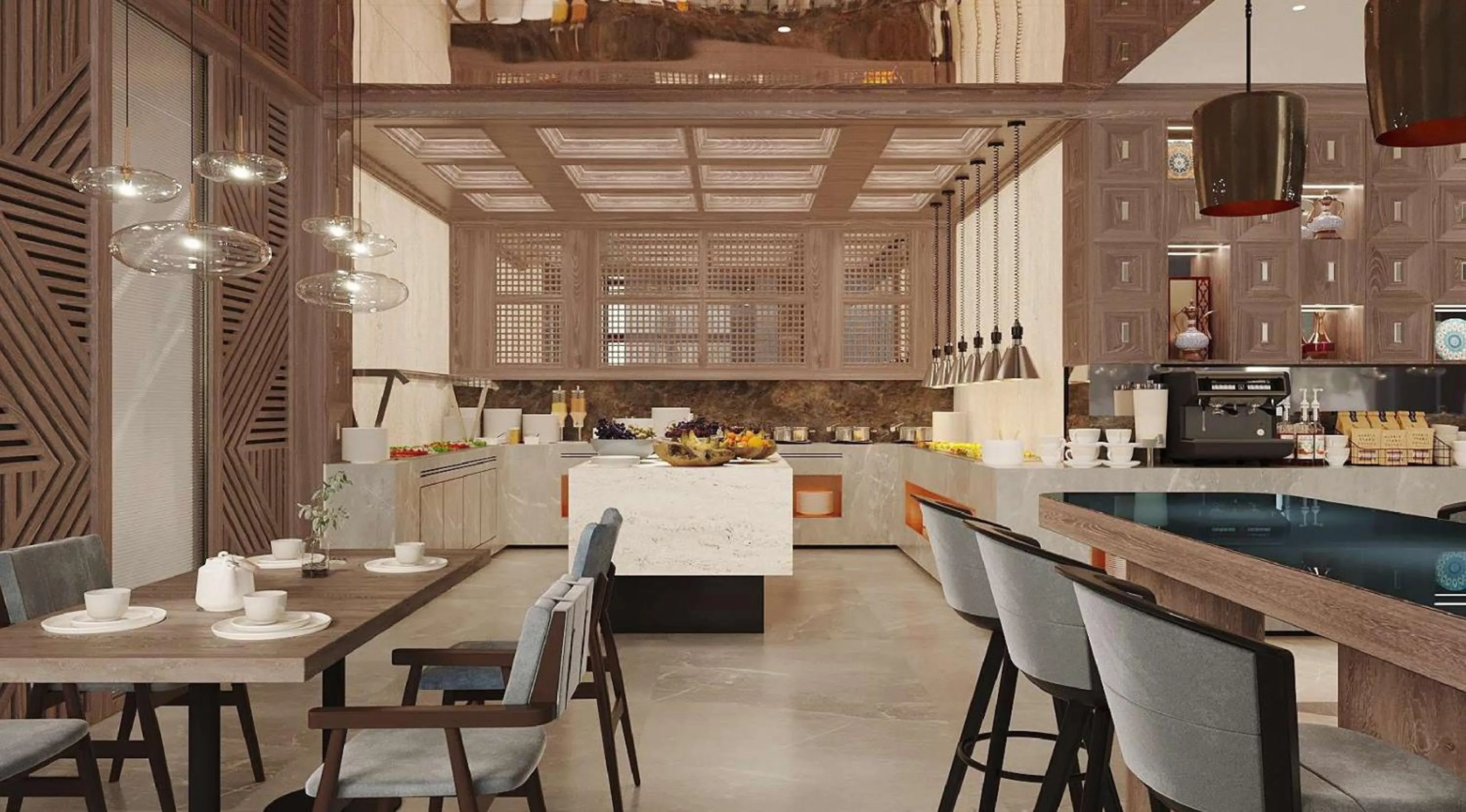 Breakfast in Crowne Plaza Tashkent, an IHG Hotel