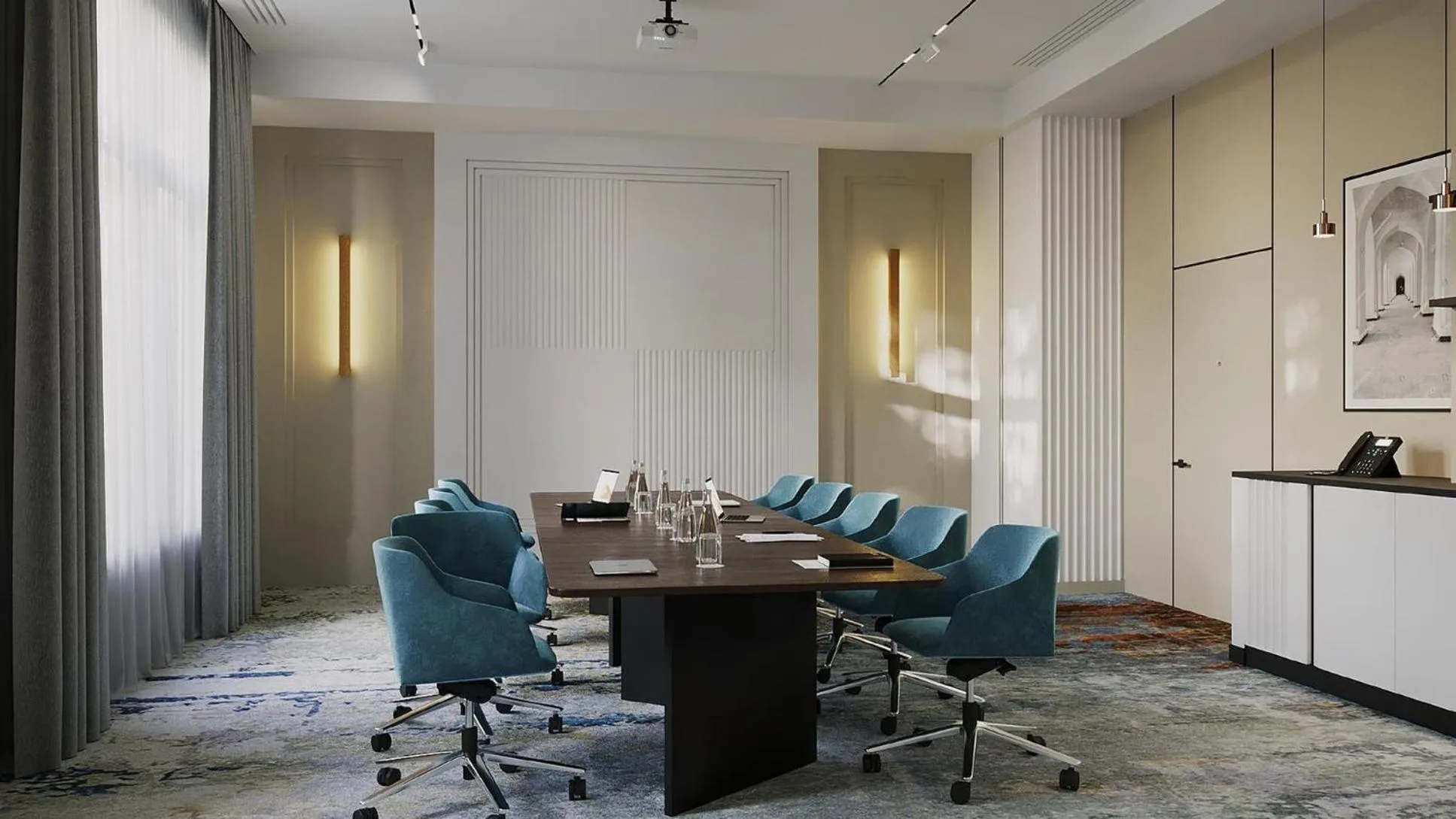 Meeting/conference room in Crowne Plaza Tashkent, an IHG Hotel