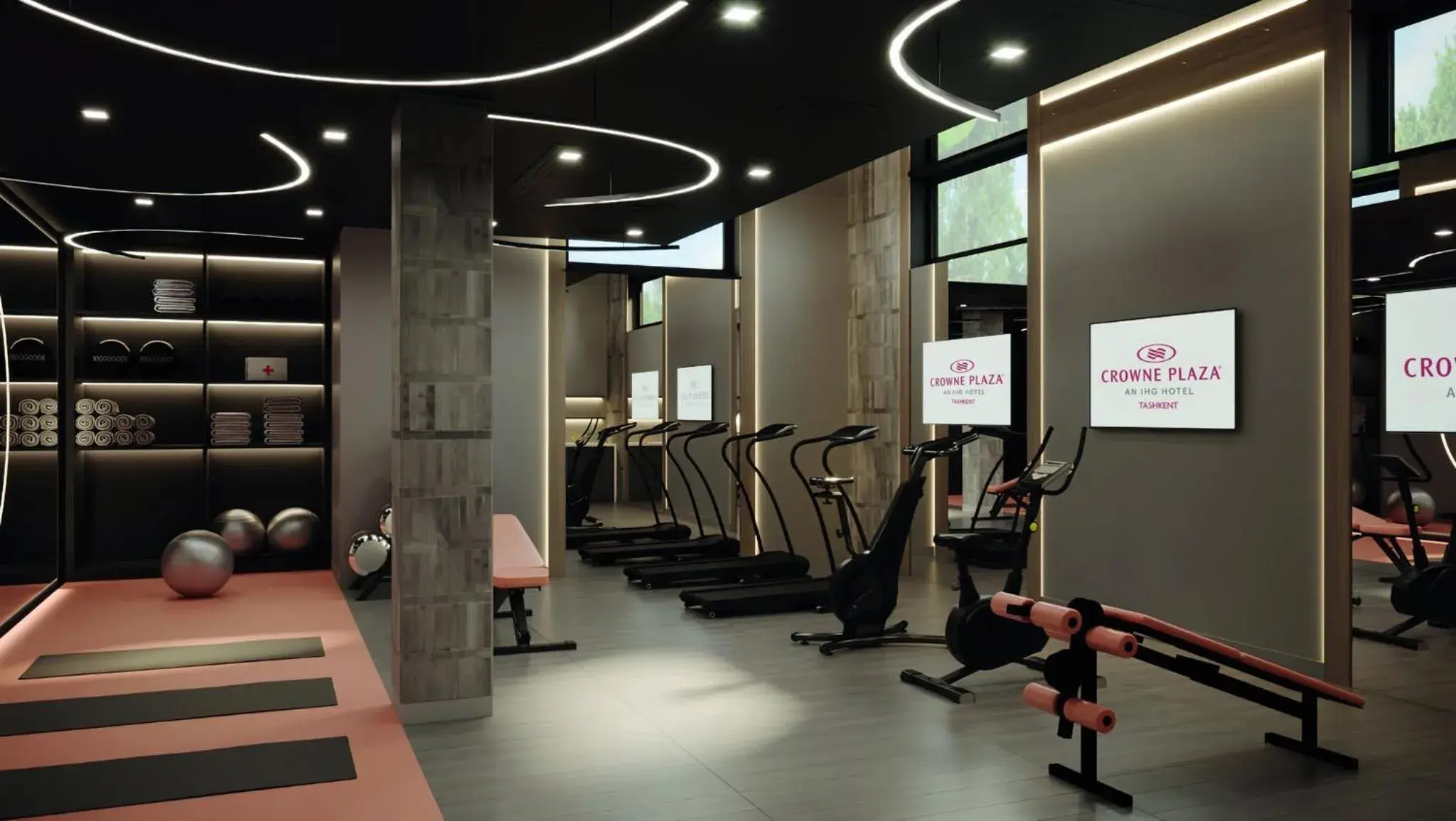 Fitness centre/facilities in Crowne Plaza Tashkent, an IHG Hotel Fitness centre/facilities in Crowne Plaza Tashkent, an IHG Hotel