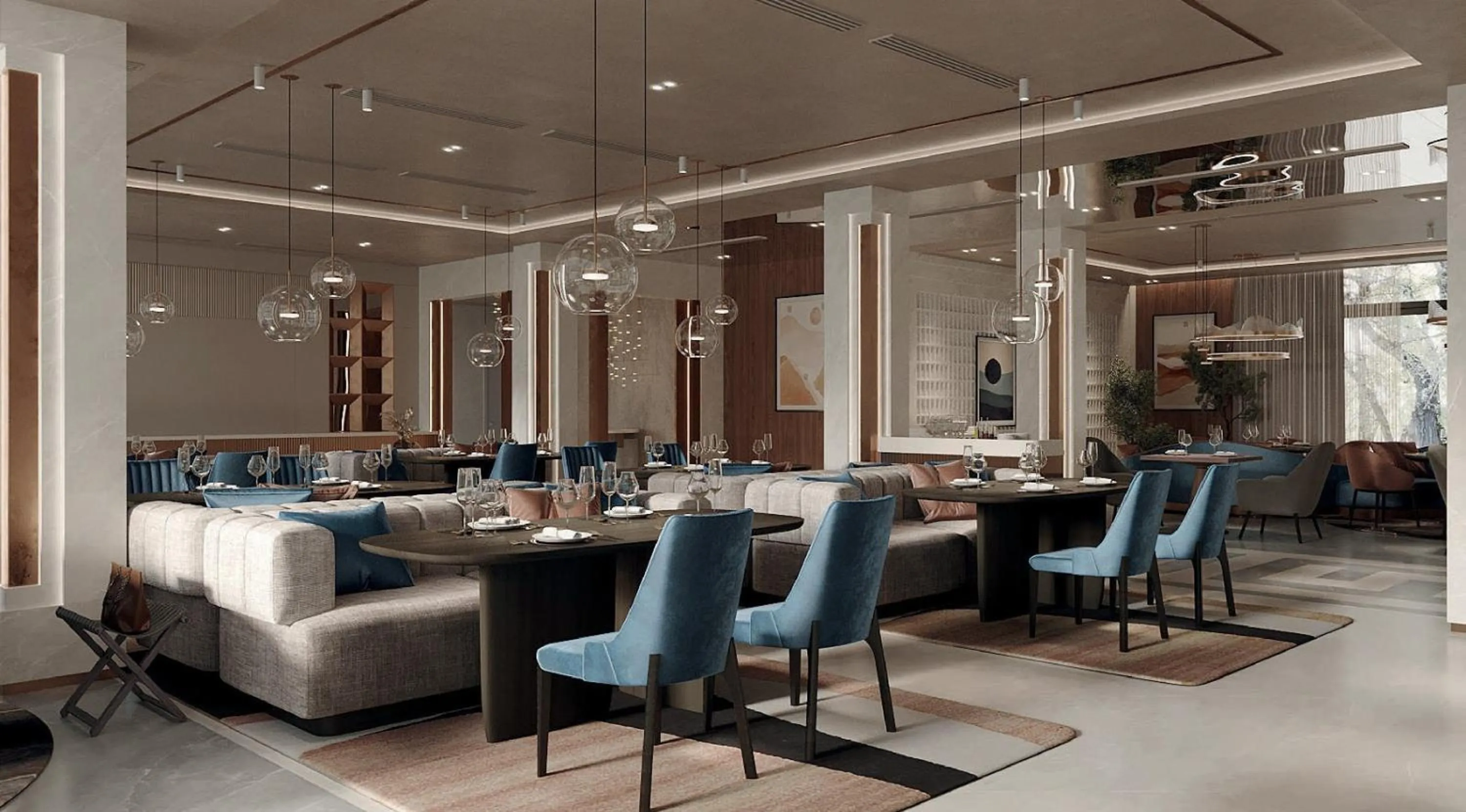 Restaurant/places to eat in Crowne Plaza Tashkent, an IHG Hotel