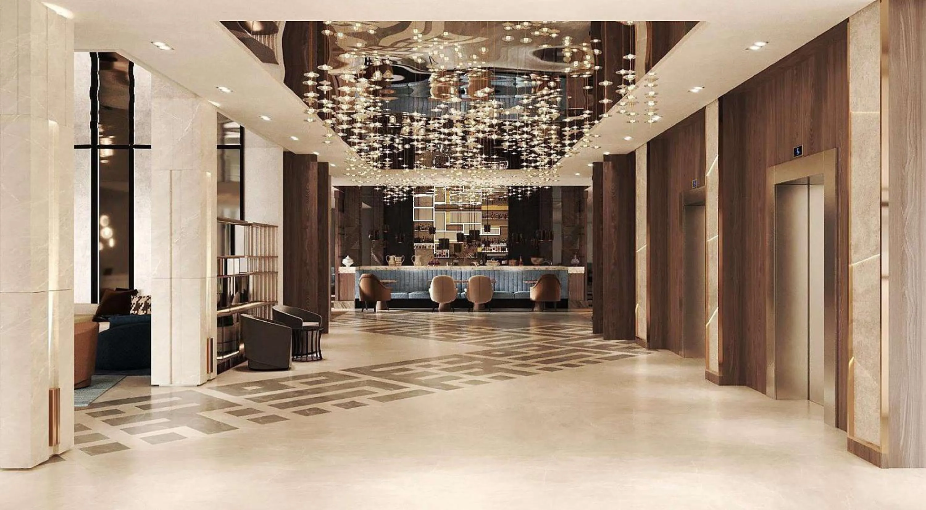 Property building in Crowne Plaza Tashkent, an IHG Hotel