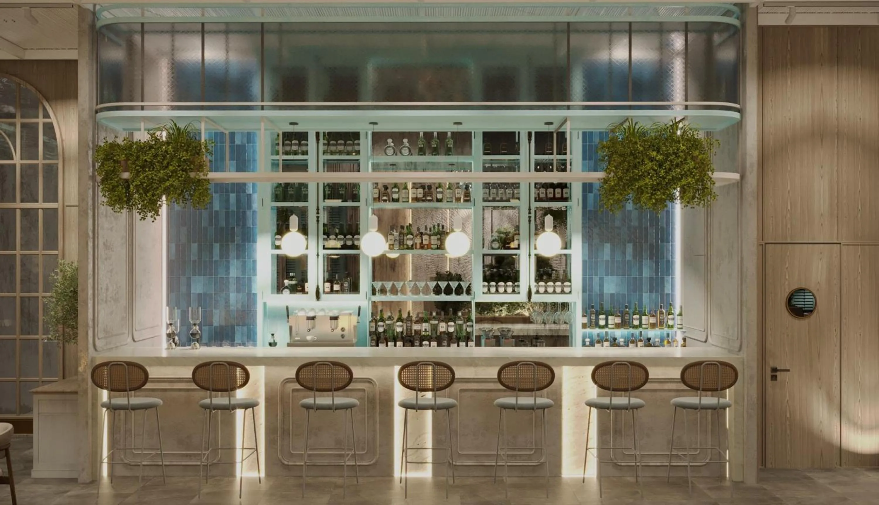 Restaurant/places to eat in Crowne Plaza Tashkent, an IHG Hotel