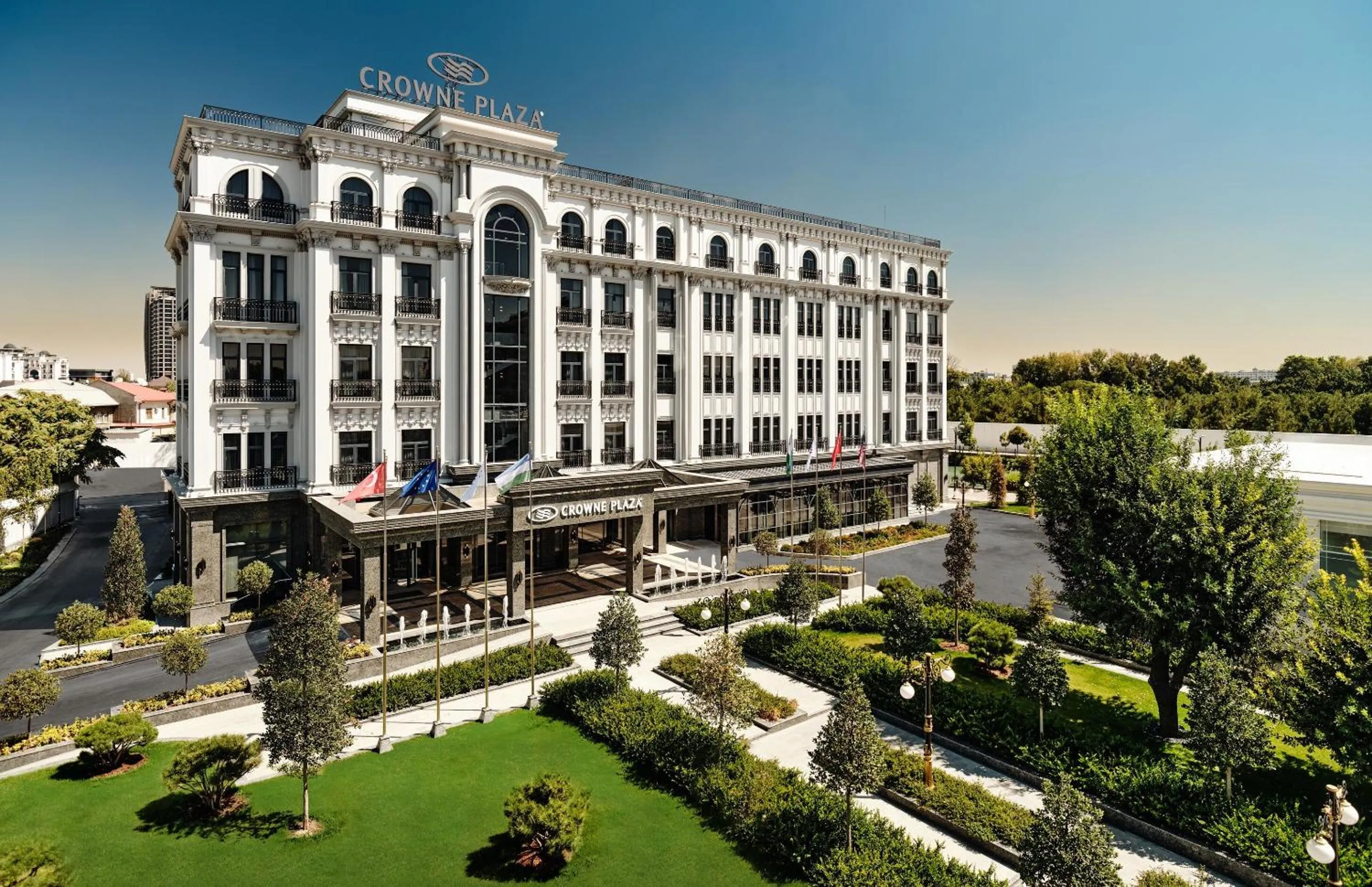 Property building in Crowne Plaza Tashkent, an IHG Hotel