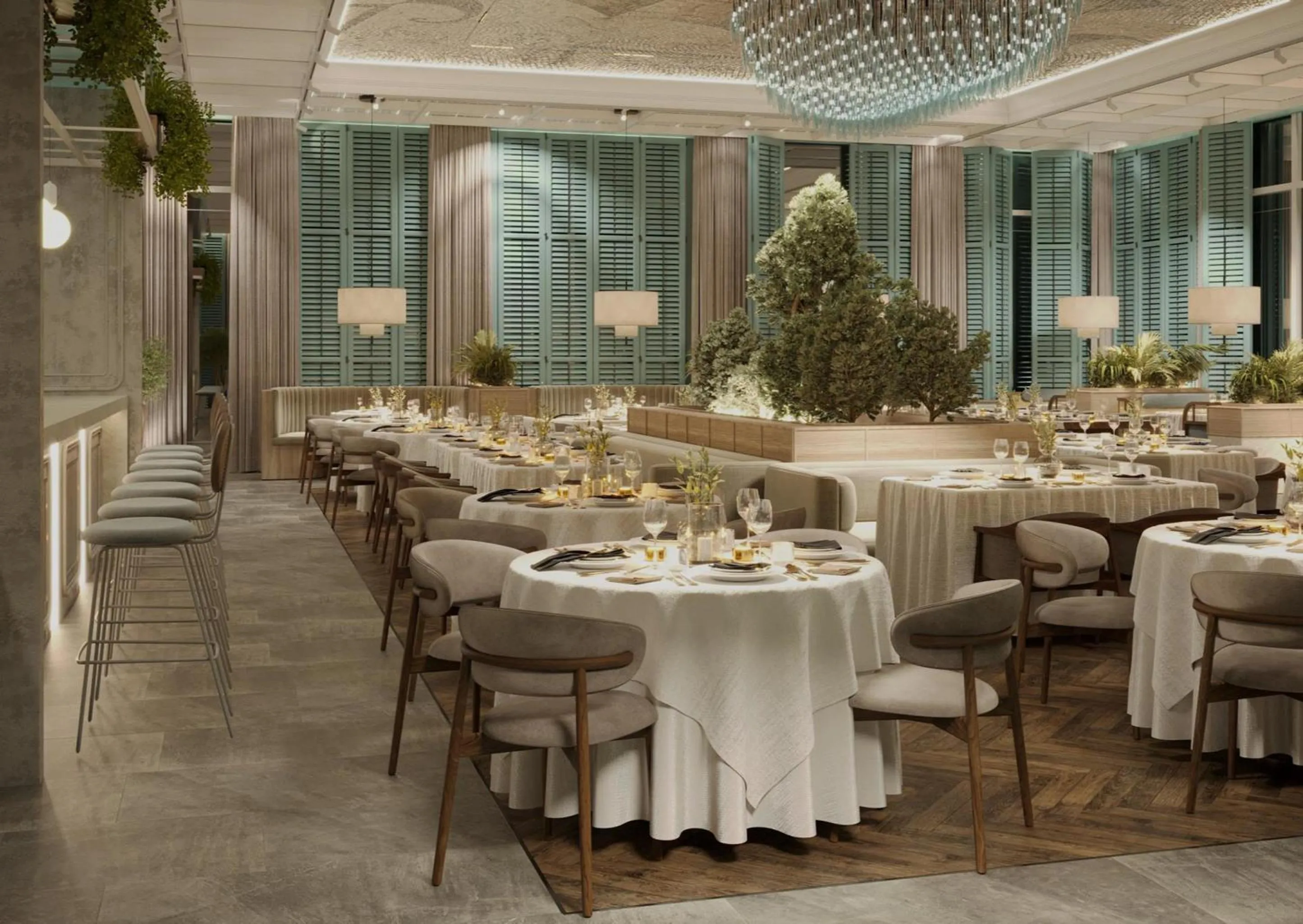 Restaurant/places to eat in Crowne Plaza Tashkent, an IHG Hotel