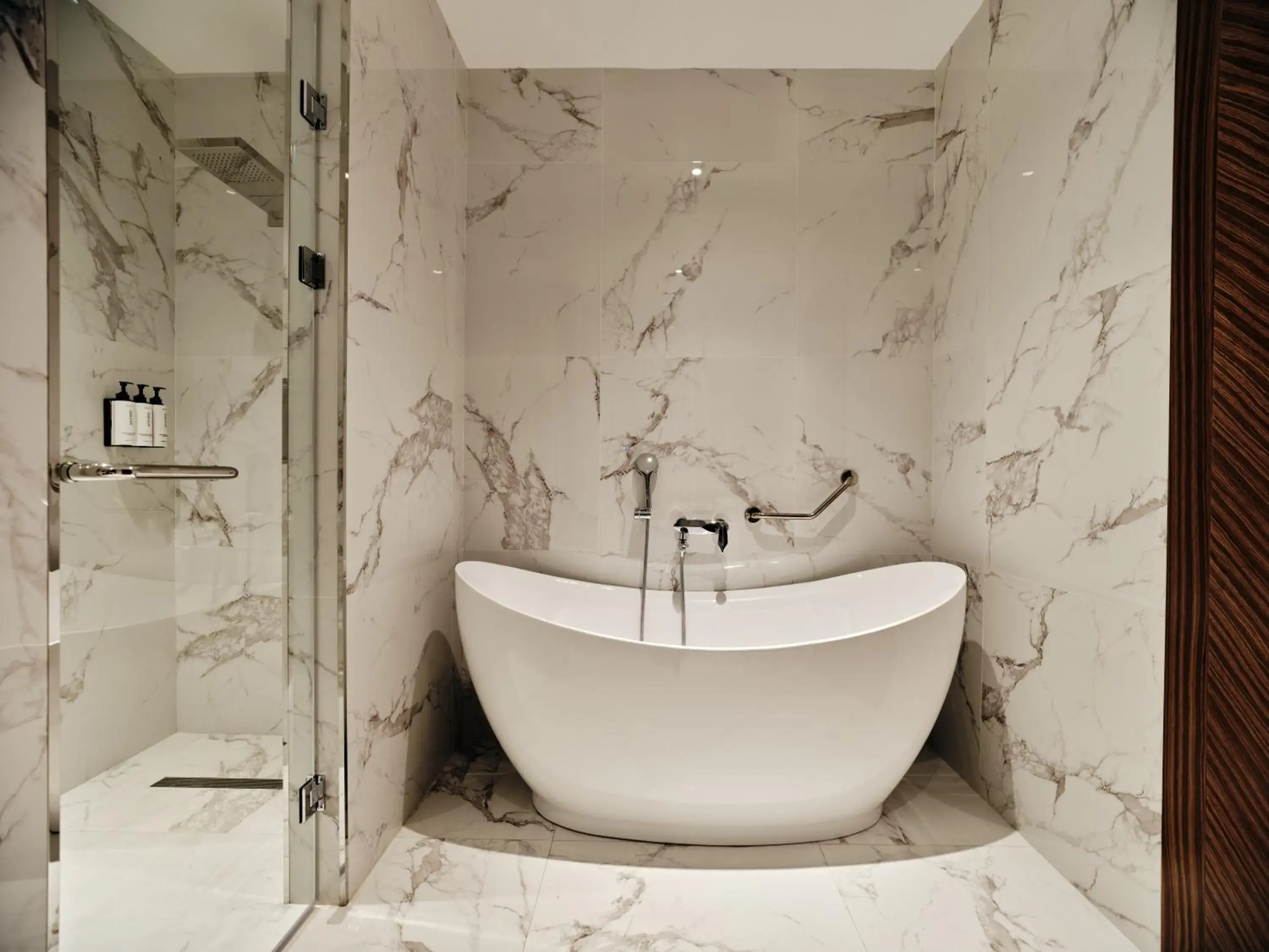 Bathroom in Crowne Plaza Tashkent, an IHG Hotel Bathroom in Crowne Plaza Tashkent, an IHG Hotel