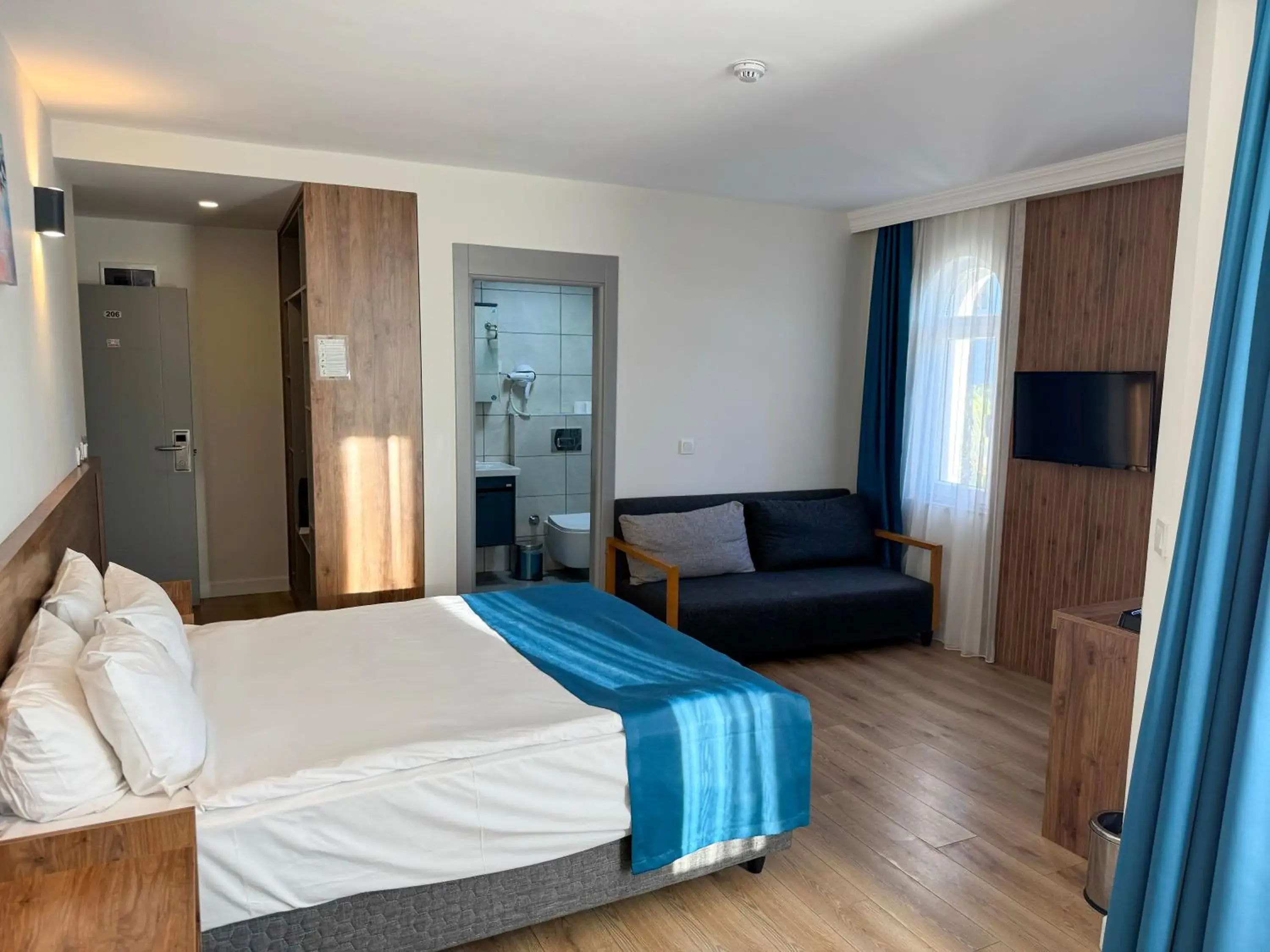 Bed in Premier Inn City Antalya Bed in Premier Inn City Antalya