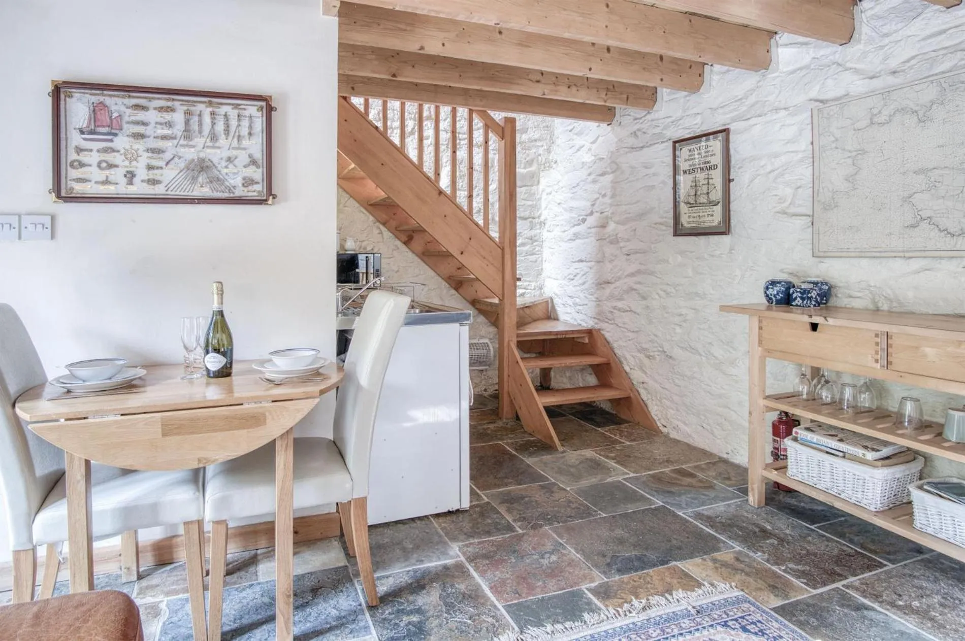 Floor plan in The Apple Store - 1 Bedroom Cottage - St Ishmaels