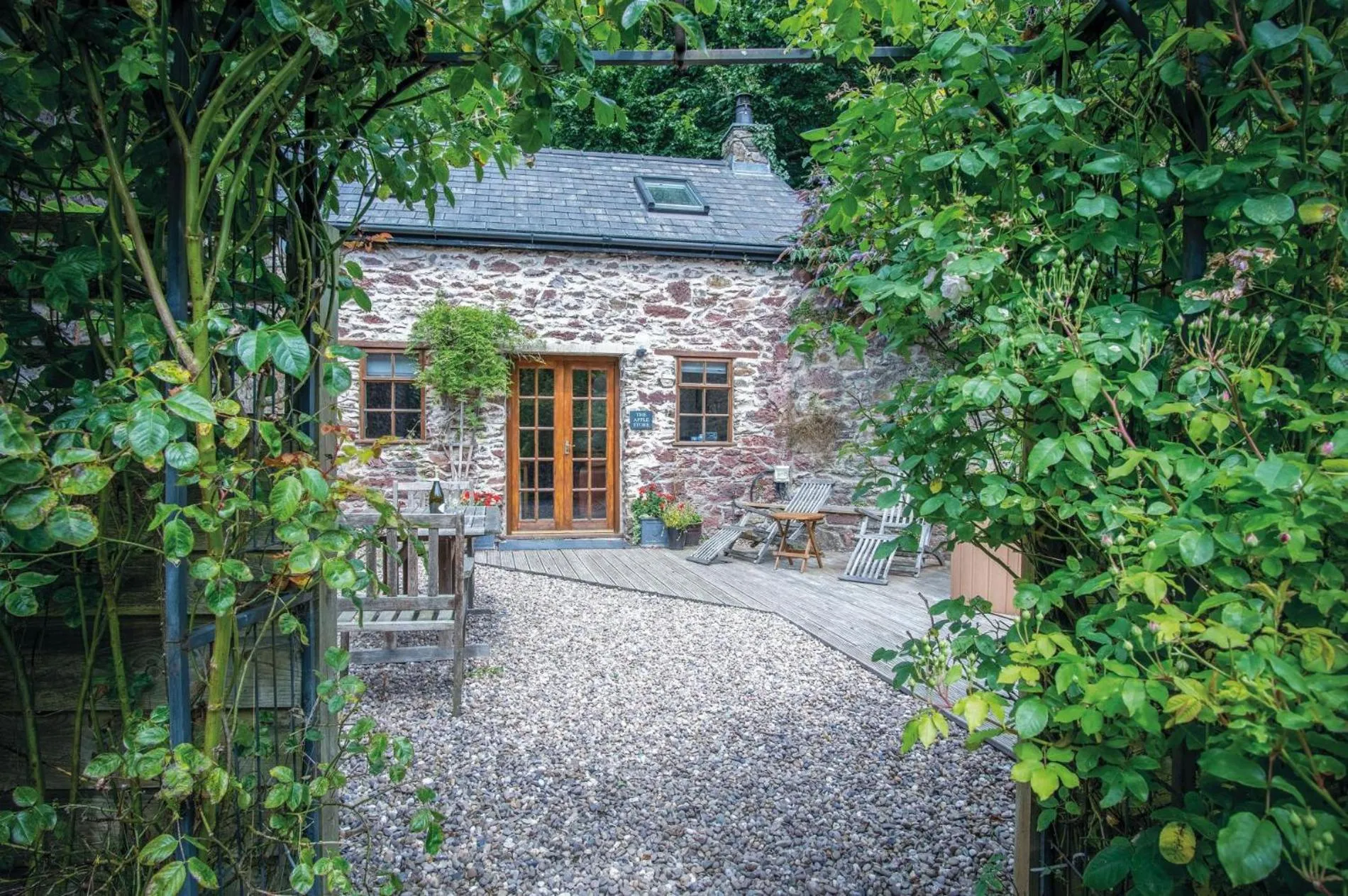 Floor plan in The Apple Store - 1 Bedroom Cottage - St Ishmaels