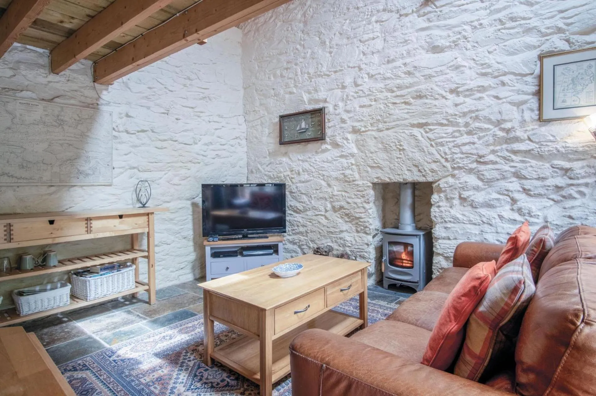 Floor plan in The Apple Store - 1 Bedroom Cottage - St Ishmaels