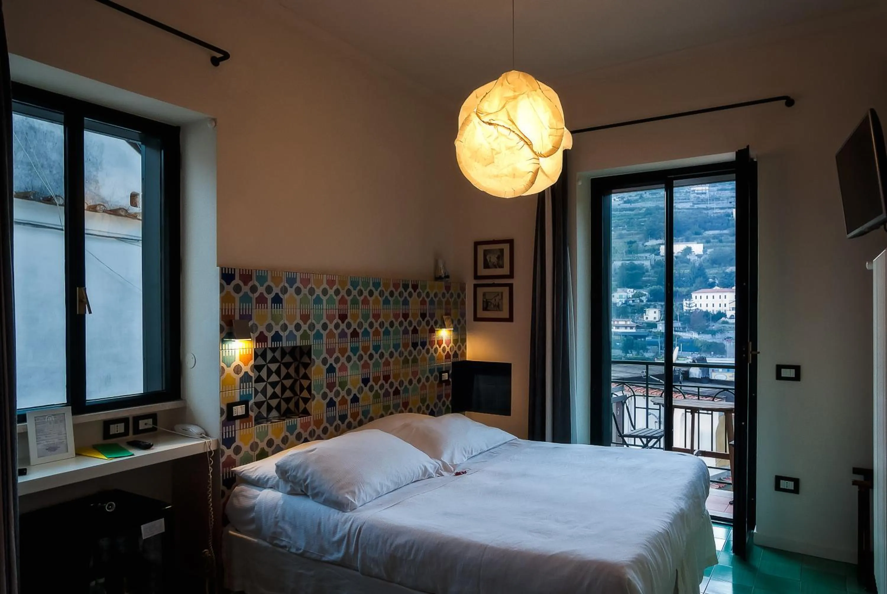 Photo of the whole room, Bed in La Moresca