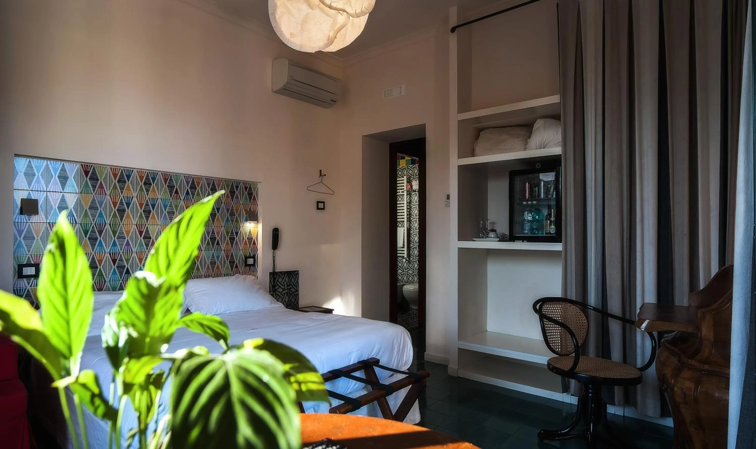 Photo of the whole room, Bed in La Moresca